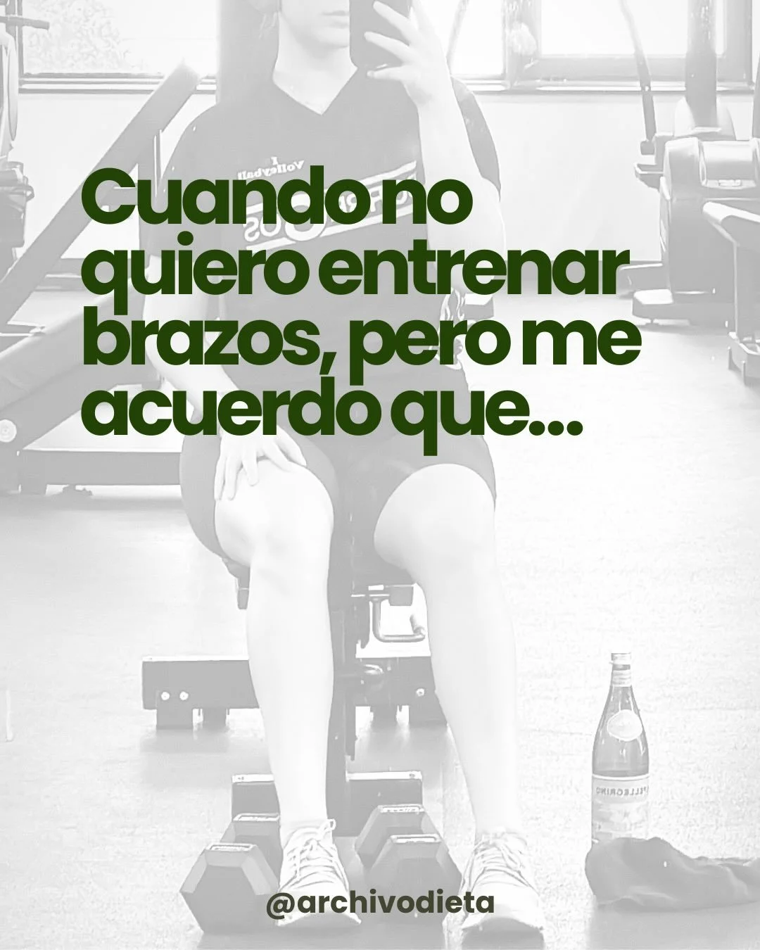 La motivaci&oacute;n no tiene que ser exclusivamente vanidad.

Disfrutar las cosas diarias es motivaci&oacute;n suficiente🙏🤓