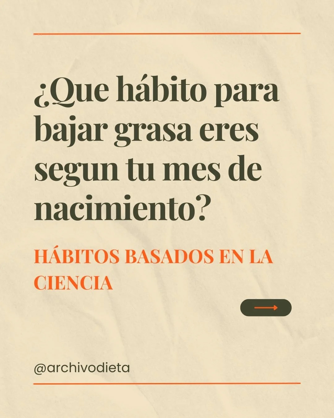 No es magia, es pr&aacute;ctica ✨
&iquest;Qu&eacute; h&aacute;bito te sali&oacute; seg&uacute;n tu mes?
Empieza por ese y deja que el resto se acomode.