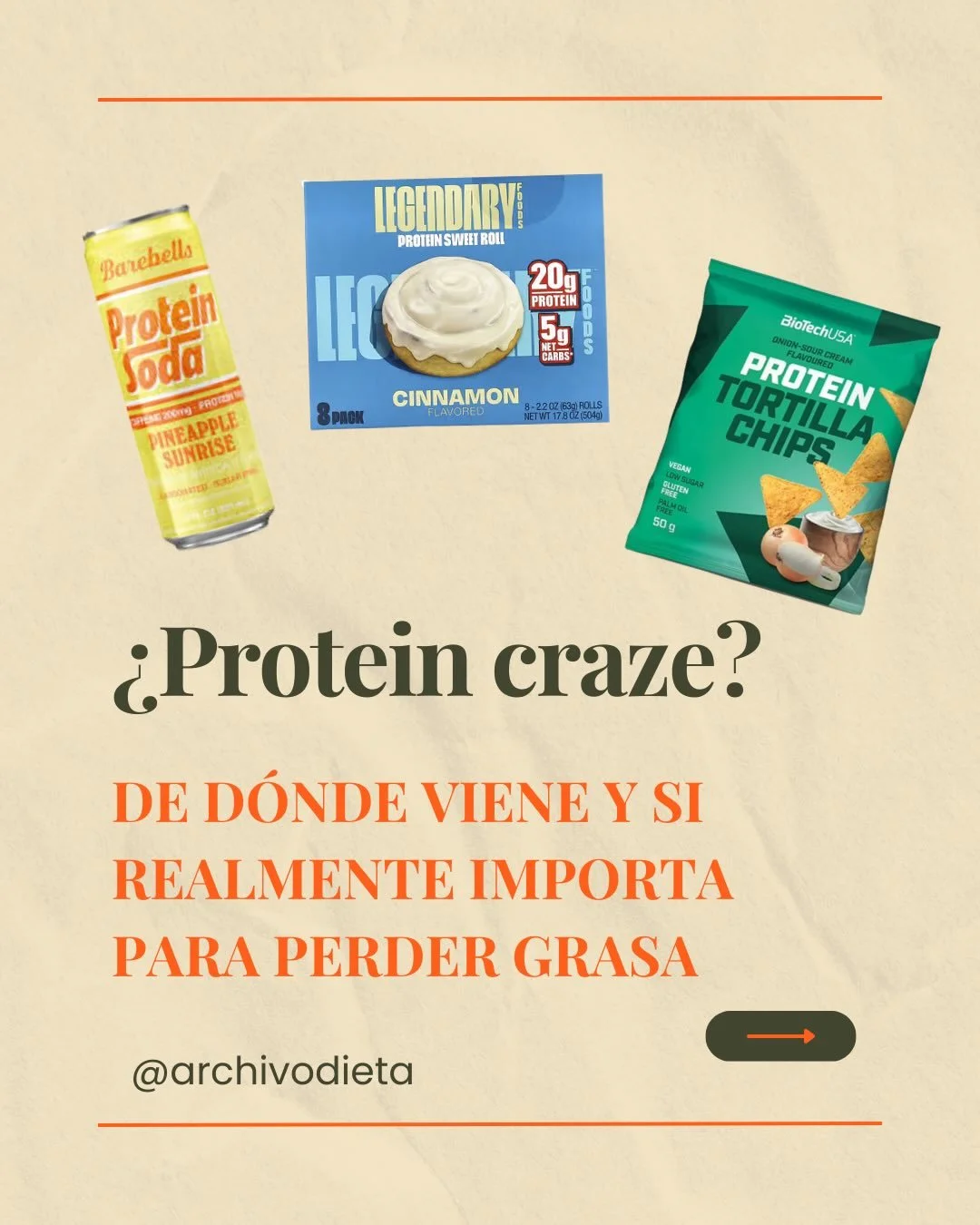 La prote&iacute;na puede ayudar. S&iacute;
Pero no es magia, y tampoco compensa una dieta que te deja agotado, obsesionado o mentalmente consumido.

A veces la protein craze vende una fantas&iacute;a: que si comes &ldquo;correcto&rdquo;, vas a tener 