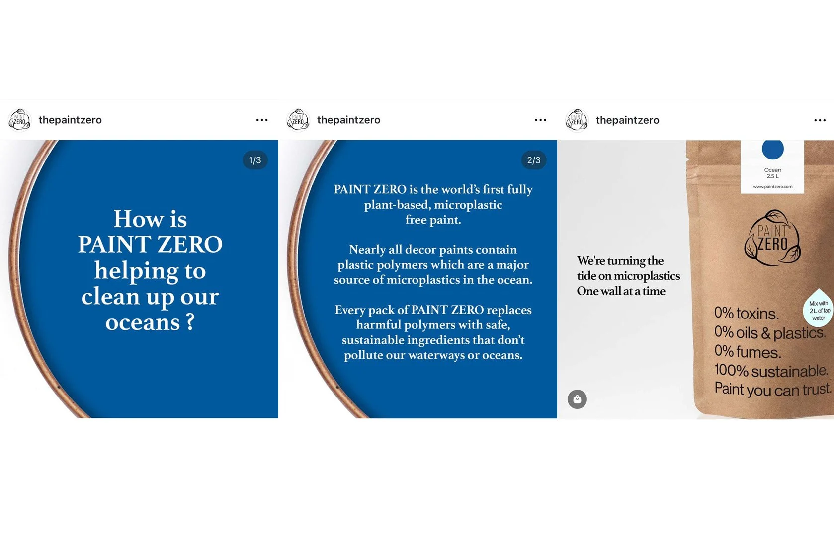 Paint Zero Social Media