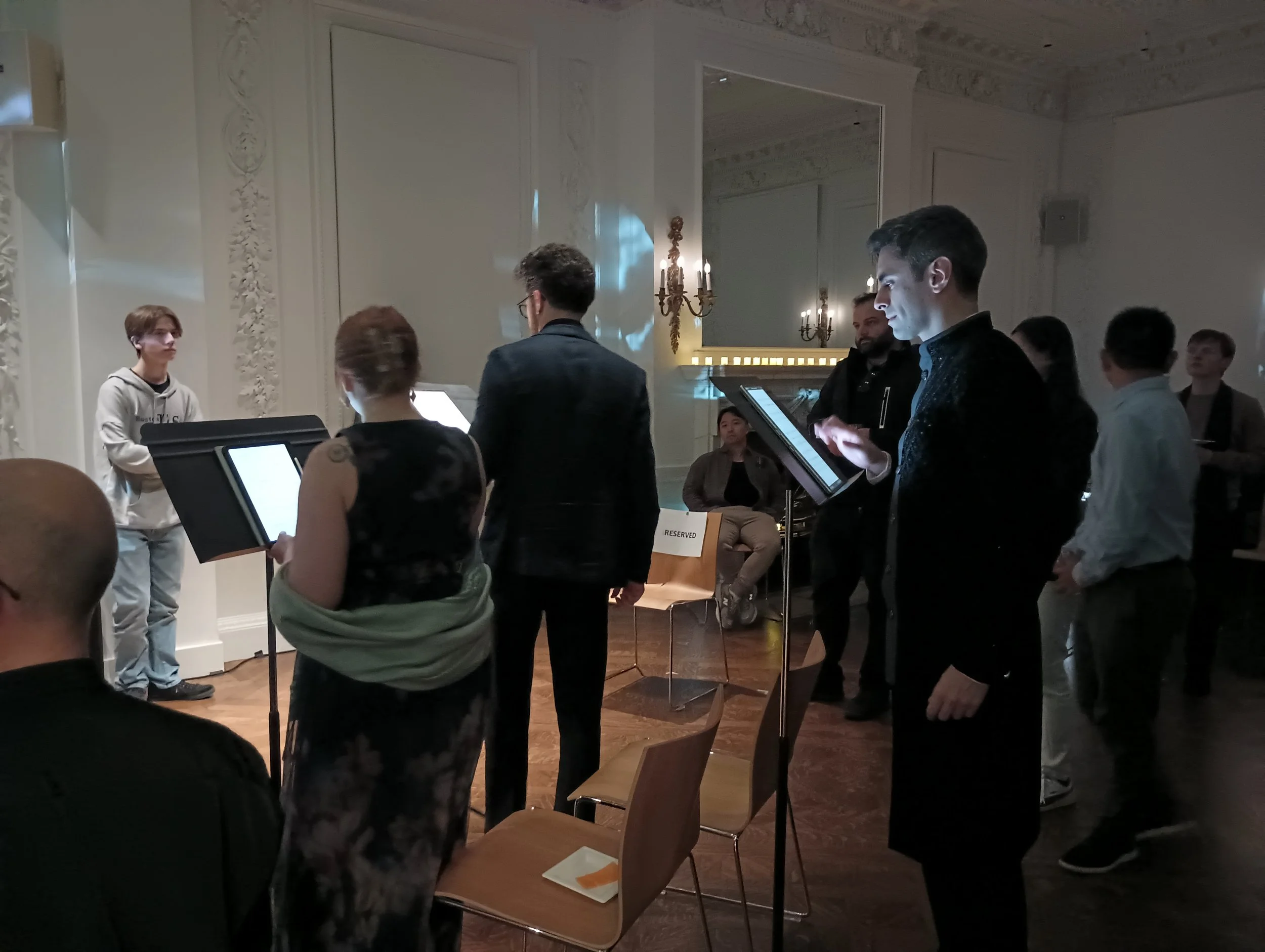 Performance at Goethe Institute Boston.