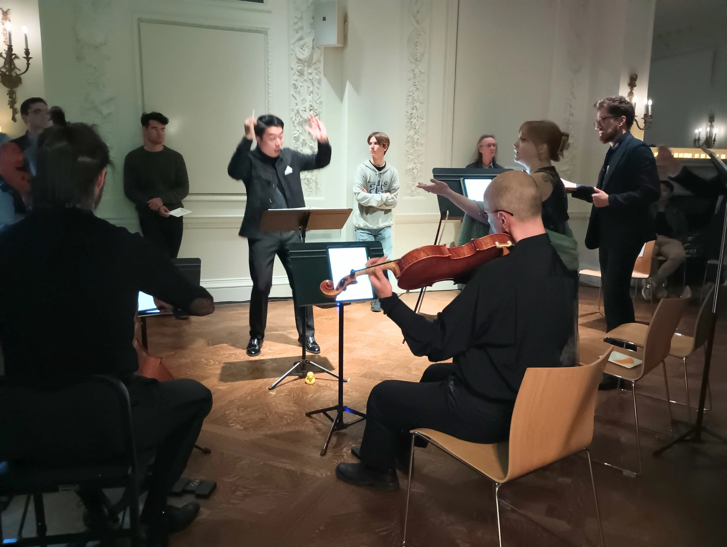 Enigma Opera workshops Oblivion at Goethe Institute - Boston.&nbsp;