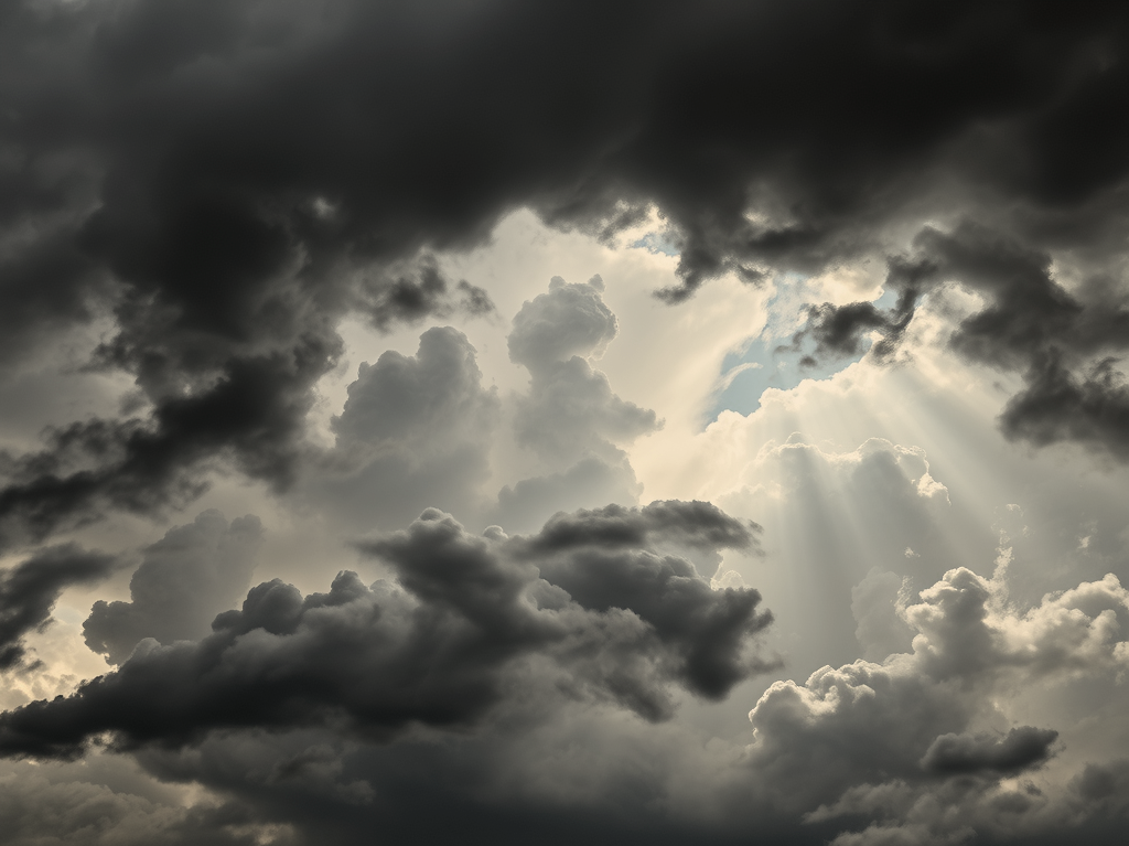 Storm cloud Imagery Reflecting John Aylward’s Musical World.