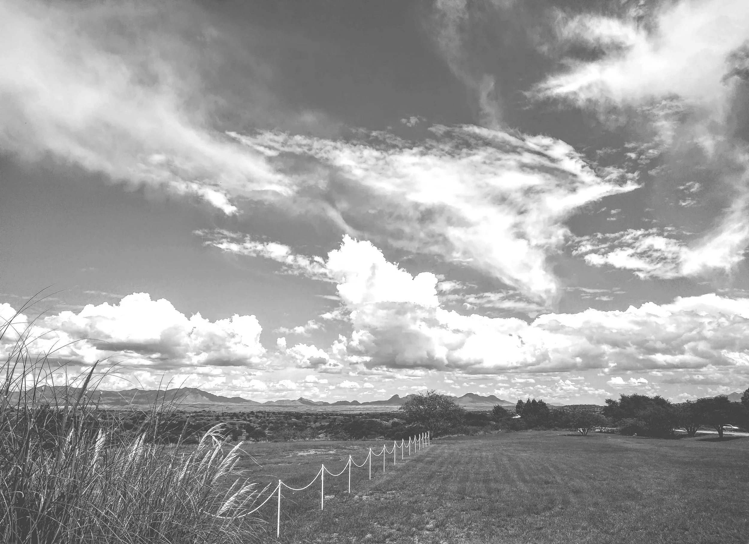 Ambient Cloud Image Creating a Reflective Mood for John Aylward’s music.