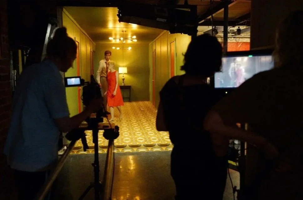 Still from John Aylward’s Oblivion, the award‑winning musical film exploring memory, ritual, and the dissolution of the self through immersive contemporary performance.
