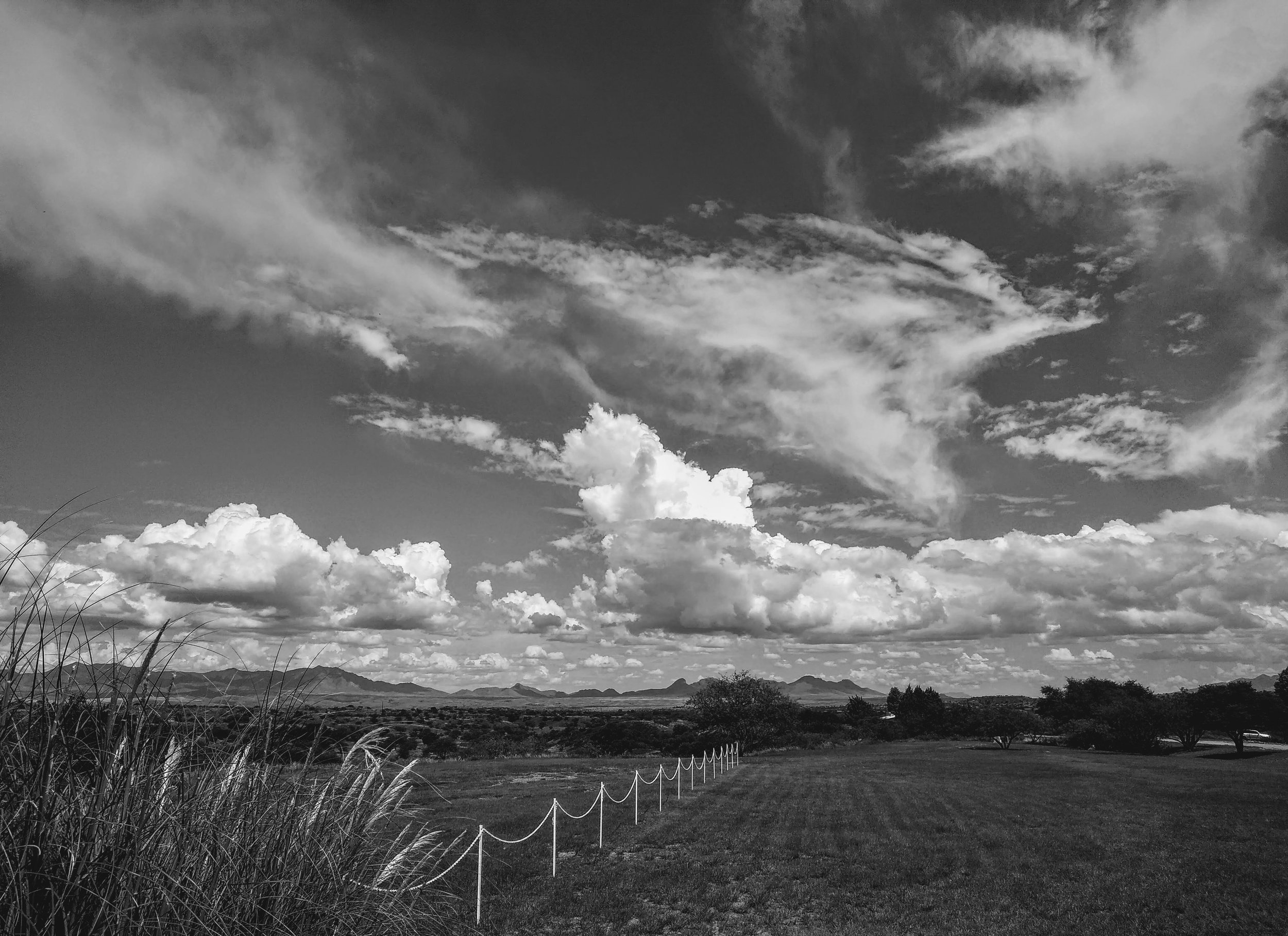 Ambient Cloud Image Creating a Reflective Mood for John Aylward’s music.