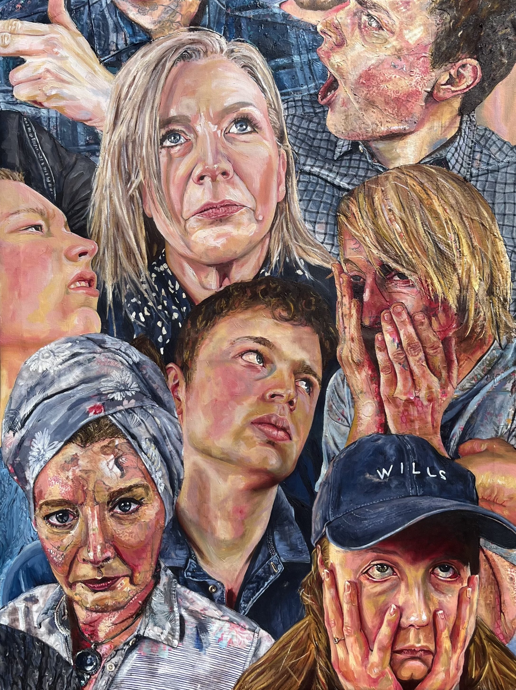 ‘No Matter What (II)’ mixed media 75x100 cm