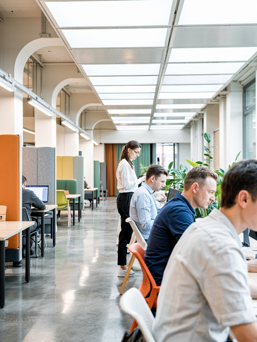 LED-Beleuchtung Büro Schweiz – moderne, flimmerfreie Arbeitsplatzbeleuchtung für Gesundheit und Produktivität