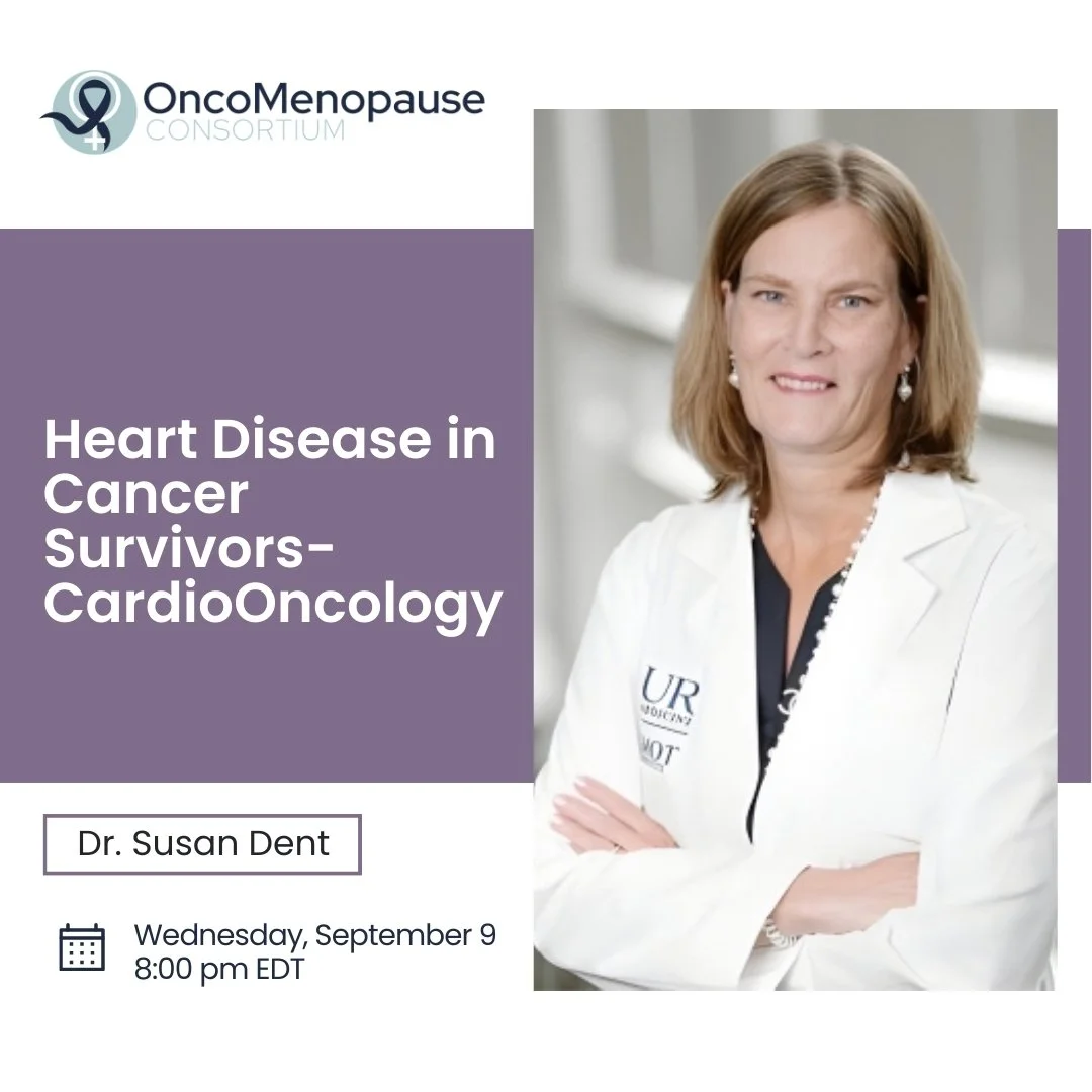 Heart Disease in Cancer Survivors - CardioOncology - Susan Dent, MD, FRCPC