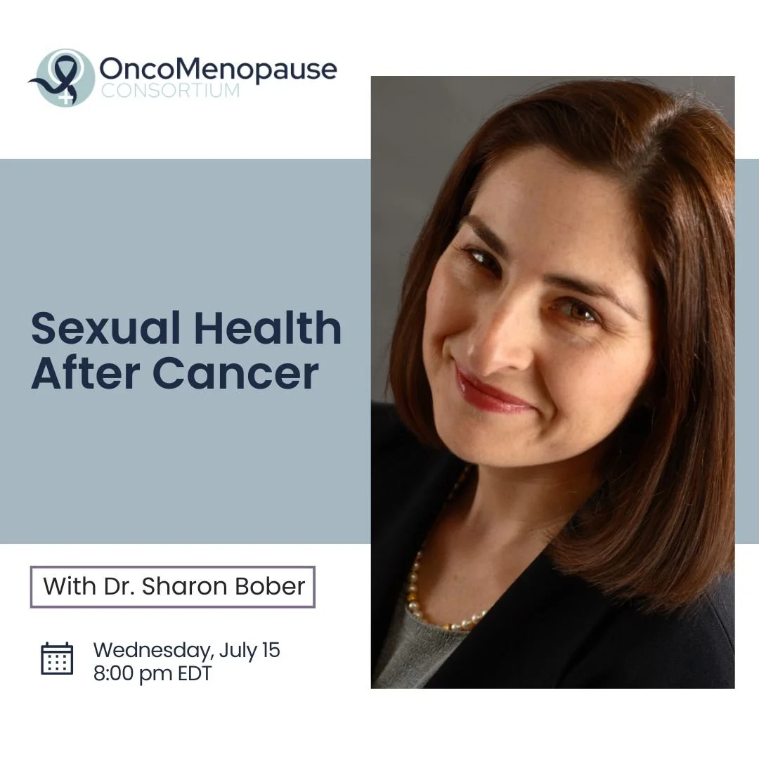 Sexual Health after Cancer - Sharon Bober, PhD