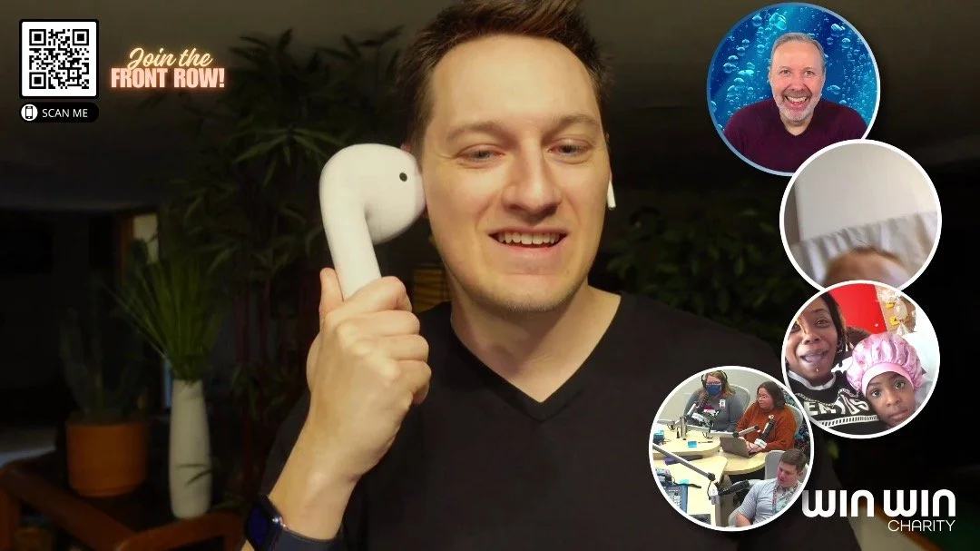 Always fun to work with @winwincharity to bring free entertainment to children&rsquo;s hospitals across the country.