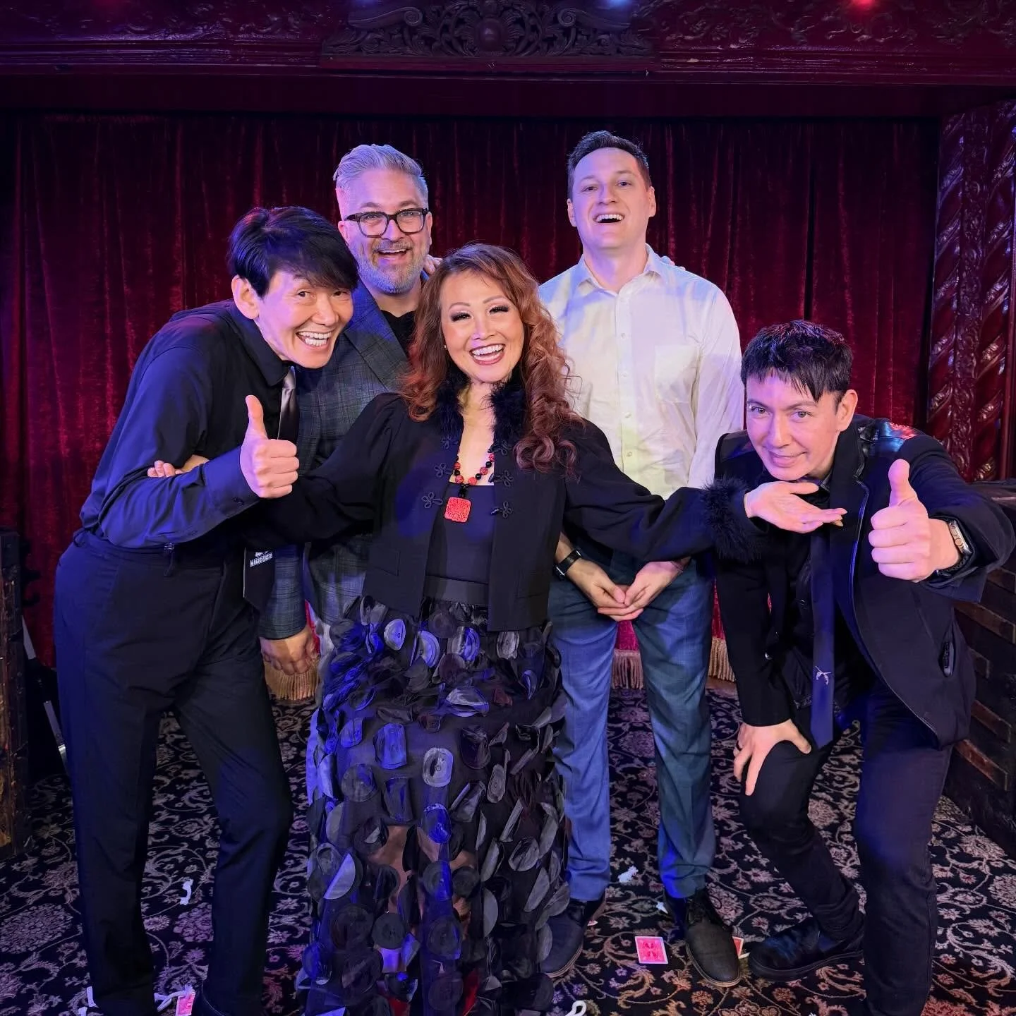 This week marks my tenth year performing at @magiccastlehollywood. Feeling grateful. My favorite magician Hide, from Tokyo, saw our last show. Surreal to get compliments from your hero&rsquo;s. Maybe I'll keep going a bit longer.