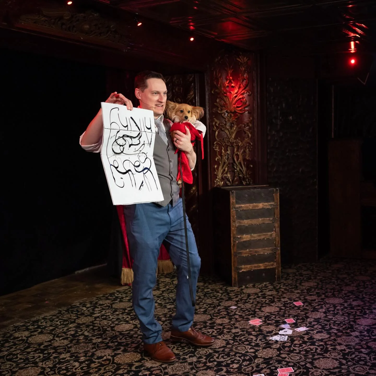 Great to be back last week at @magiccastlehollywood Thanks for all the cool people that came to see our little skits.