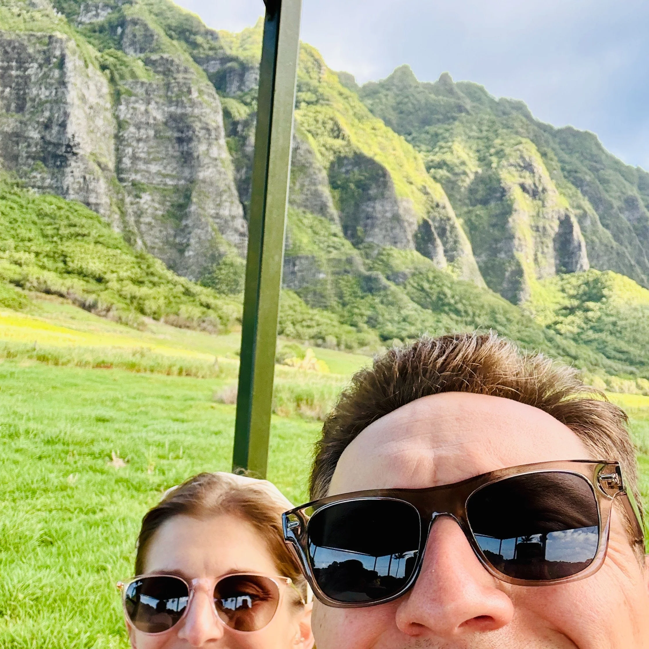 Sick in Hawaii with my family.