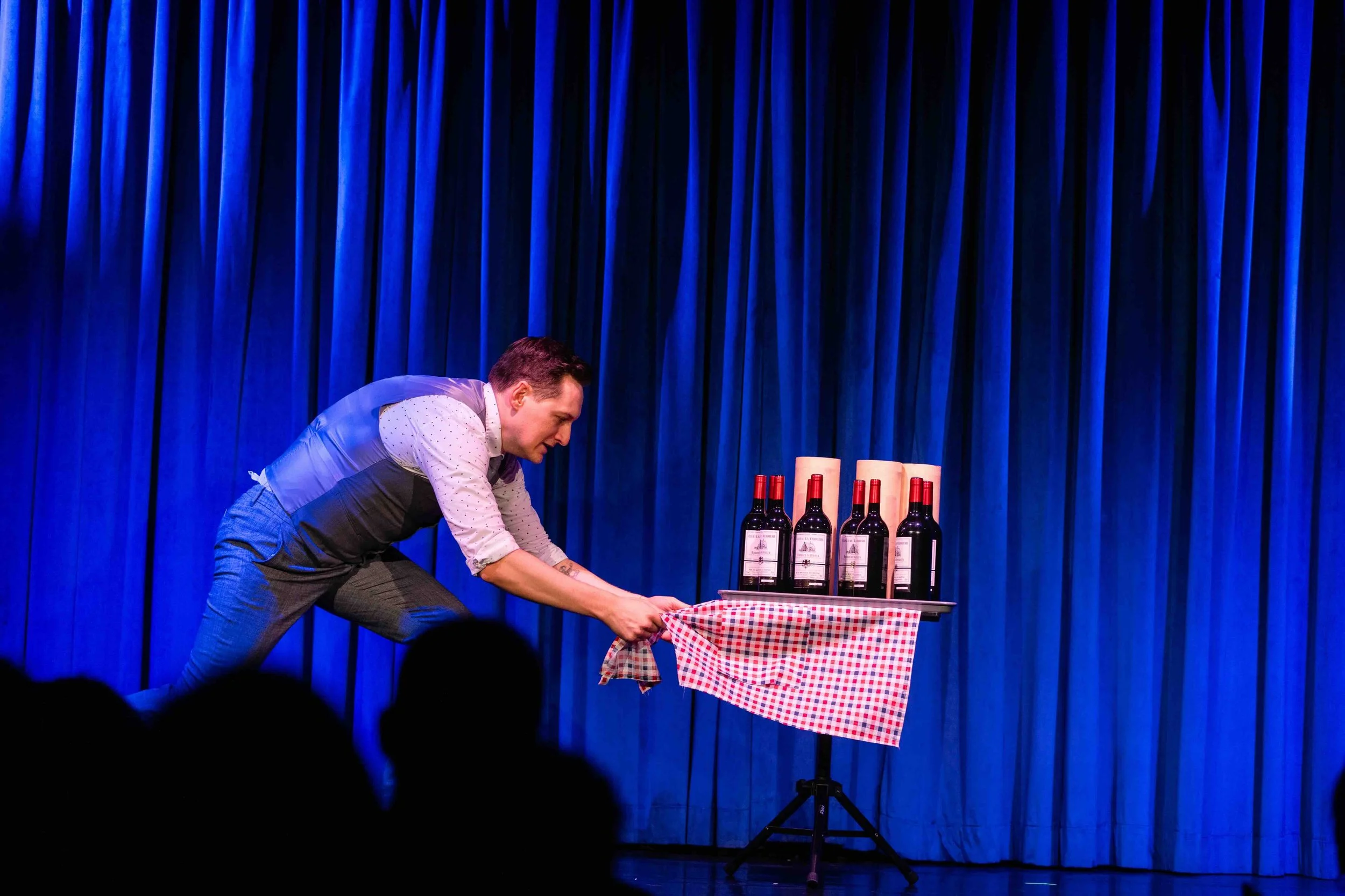 Magician Nick Paul Performing at the Magic Caslte in Hollywood