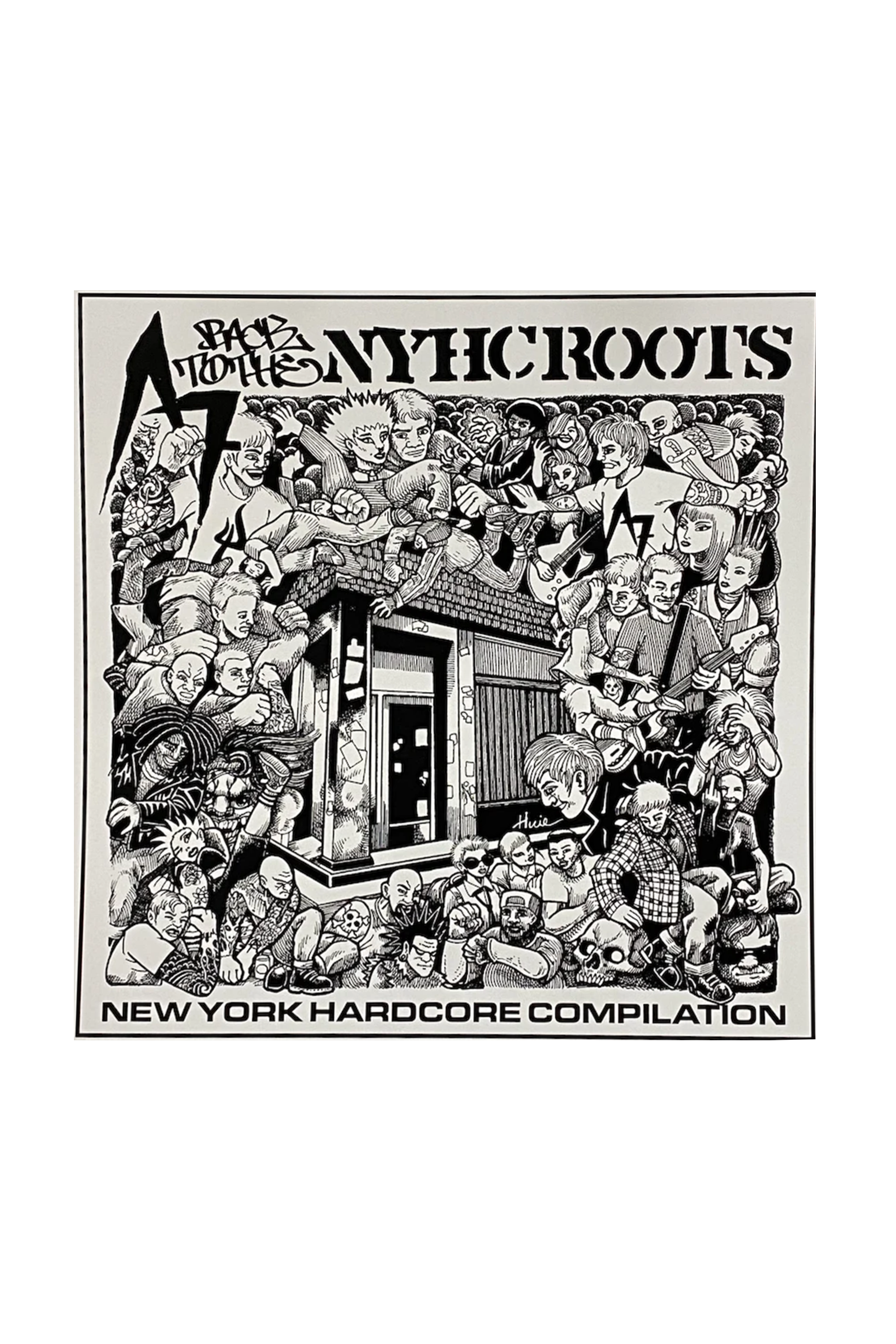 Back to NYHC Roots Album Cover Print by Steven Huie