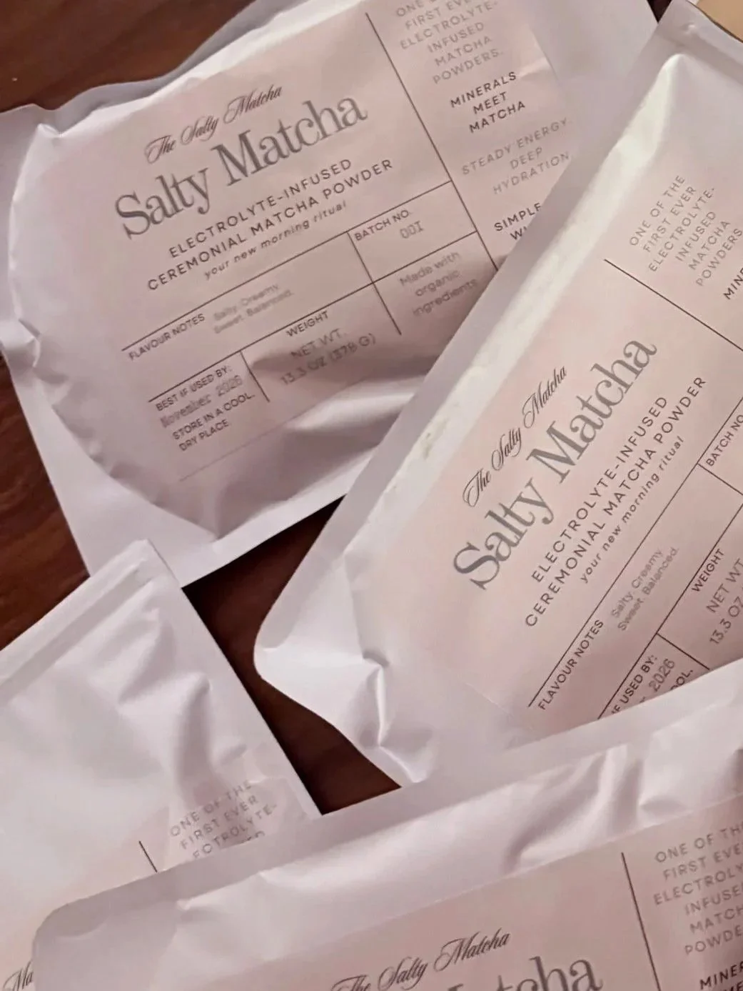 20 Serve Salty Matcha Powder (Latte Style)