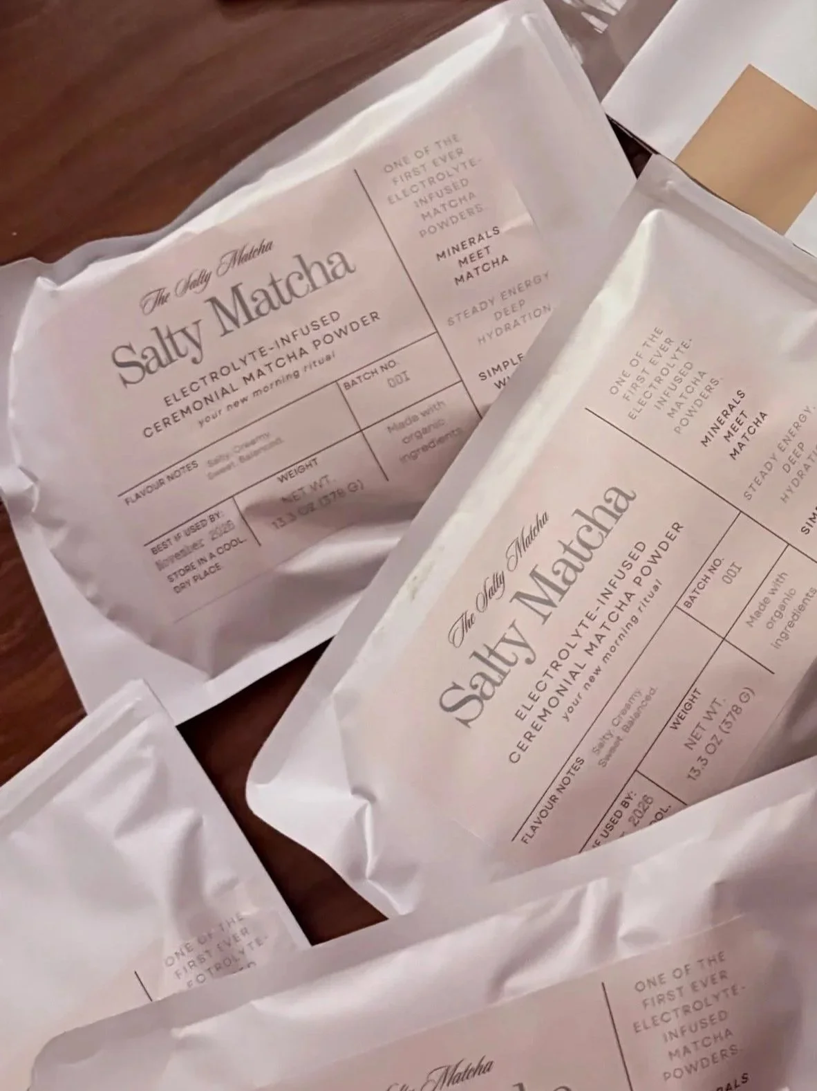 30 Serve Salty Matcha Powder (Latte Style)