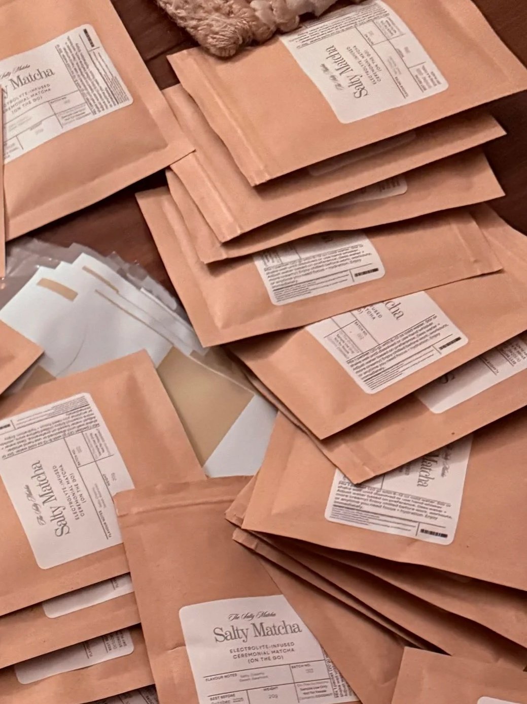 Salty Matcha Packet  (Latte Style)