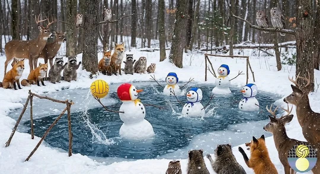 Love winter water polo!