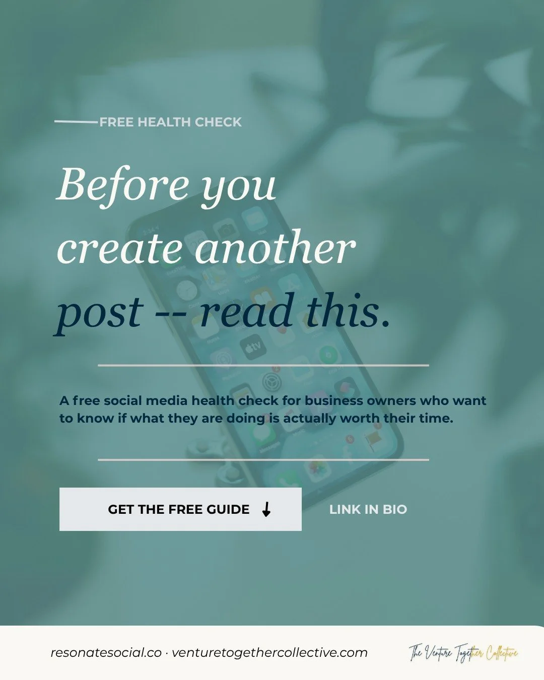 Hey all ... Before you create another post, ask yourself this: do you actually know if what you are already posting is working?

Most business owners I talk to (including myself!) are spending real time and real energy on social media and have no cle