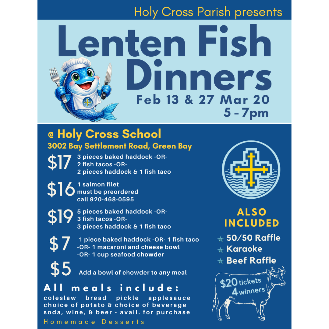 Holy Cross Lenten Fish Dinner (Copy)