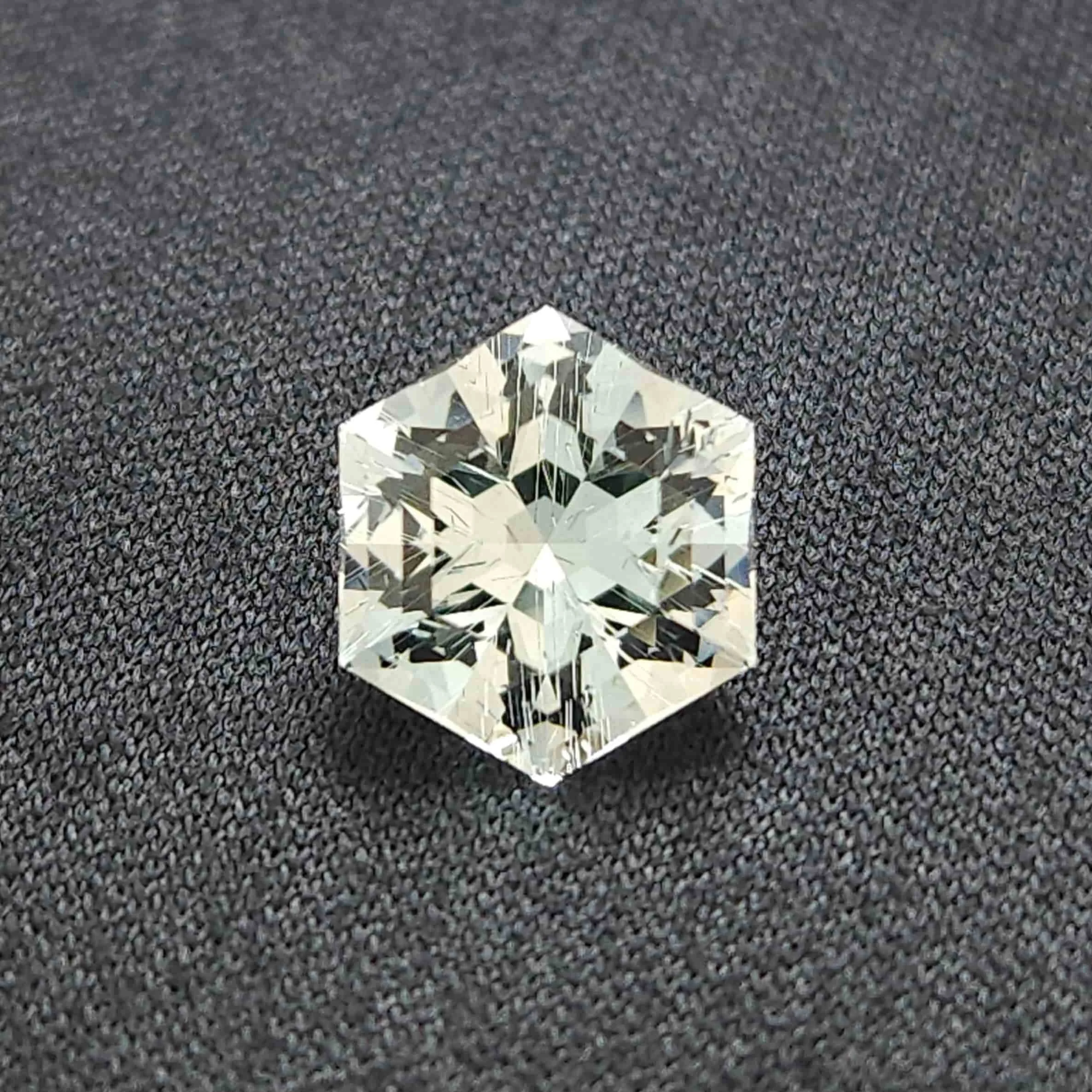 Aquamarine that is not so clean