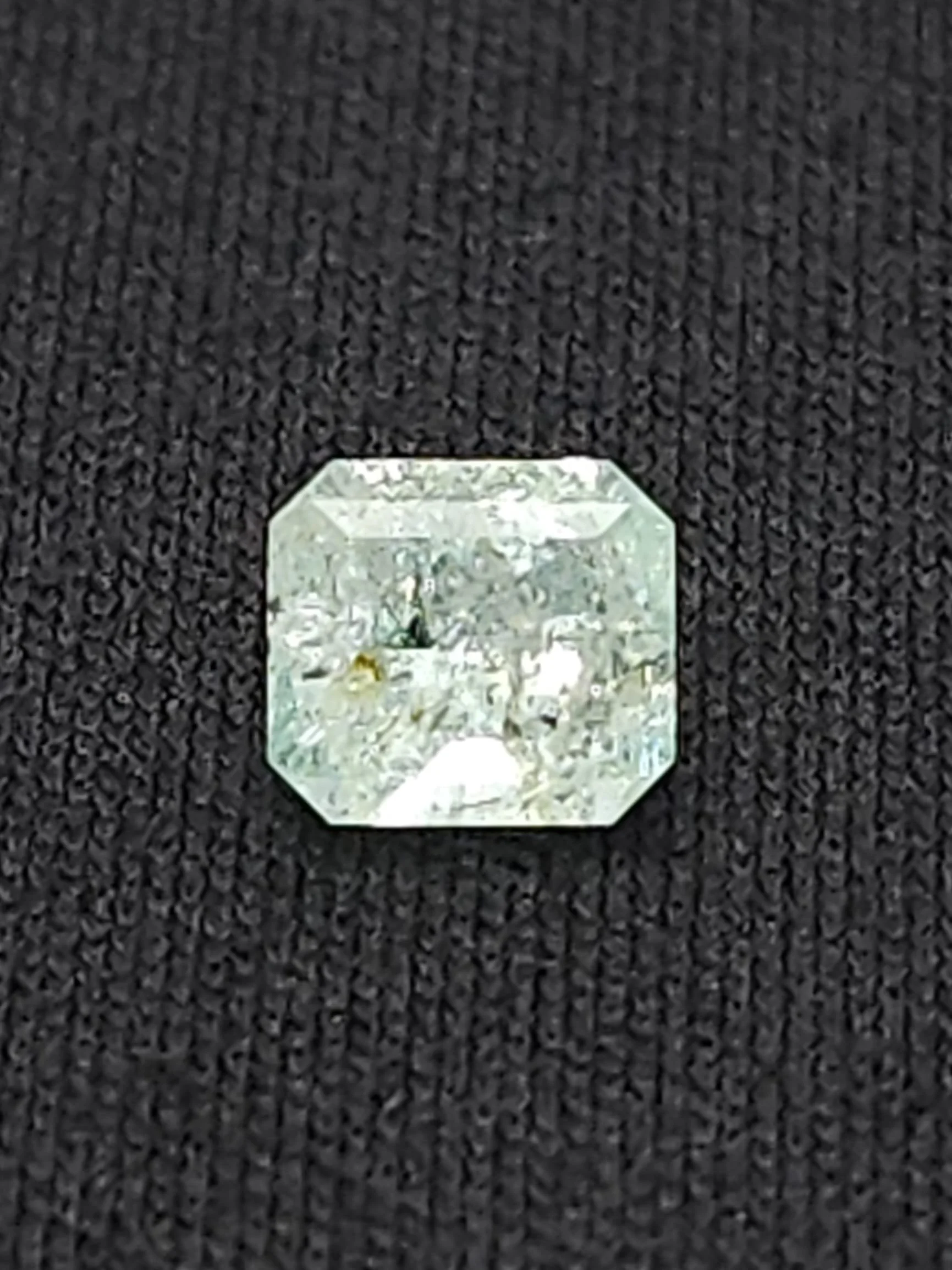 Custom Precision Mix Cut Light Green Beryl Gemstone