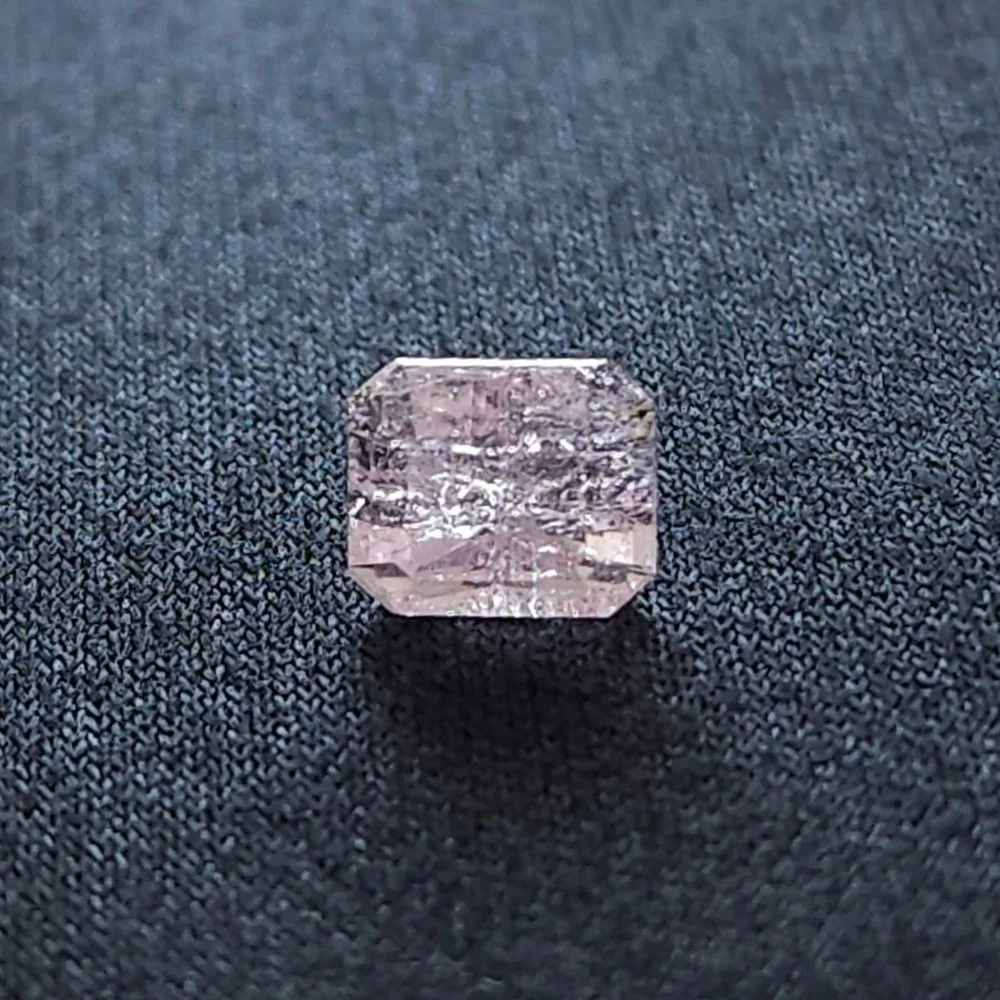 Brazilian Pink Tourmaline 0.975ct Emerald Cut
