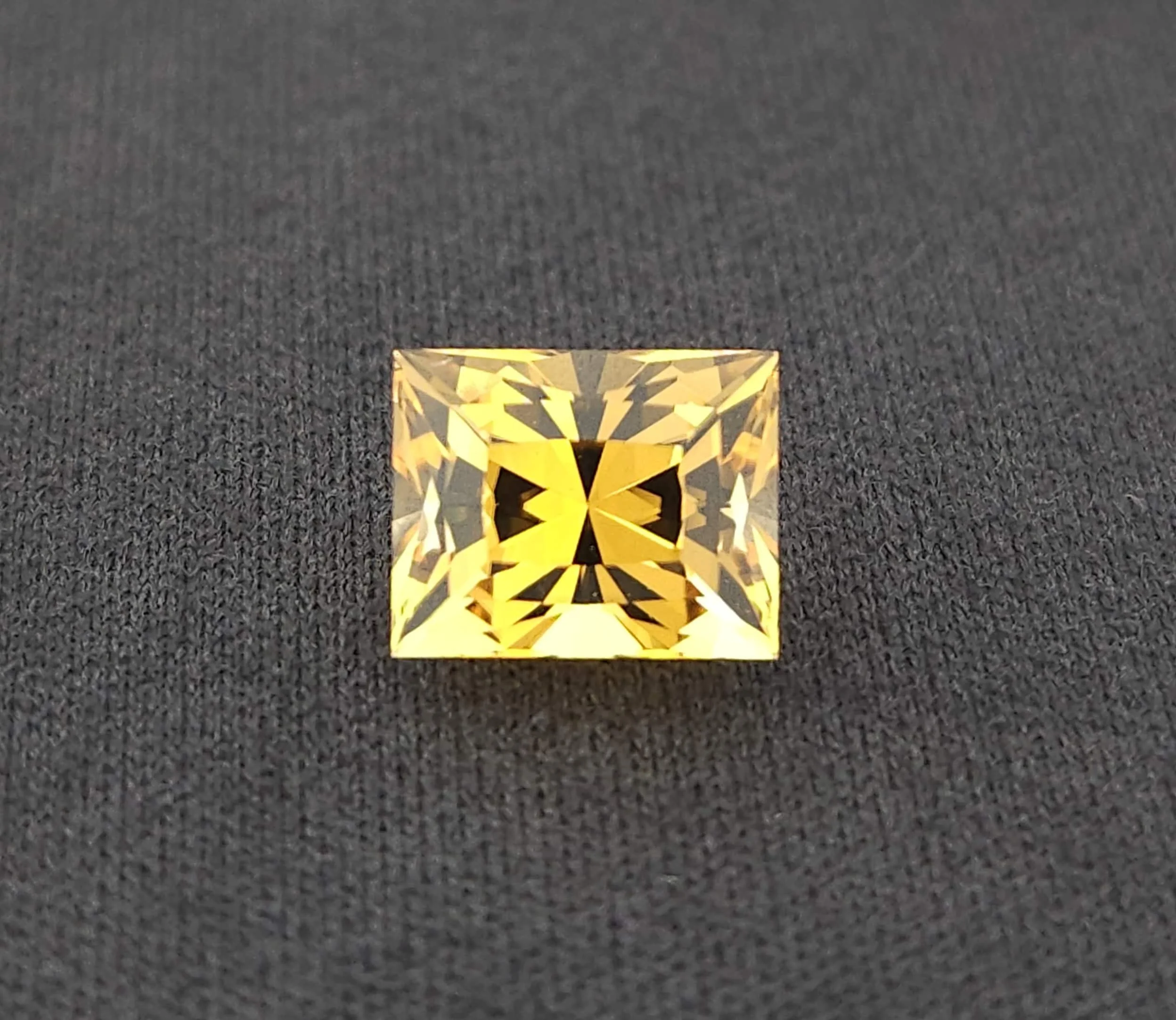 Custom Precision Faceted Bahia Citrine - 2.48ct #238