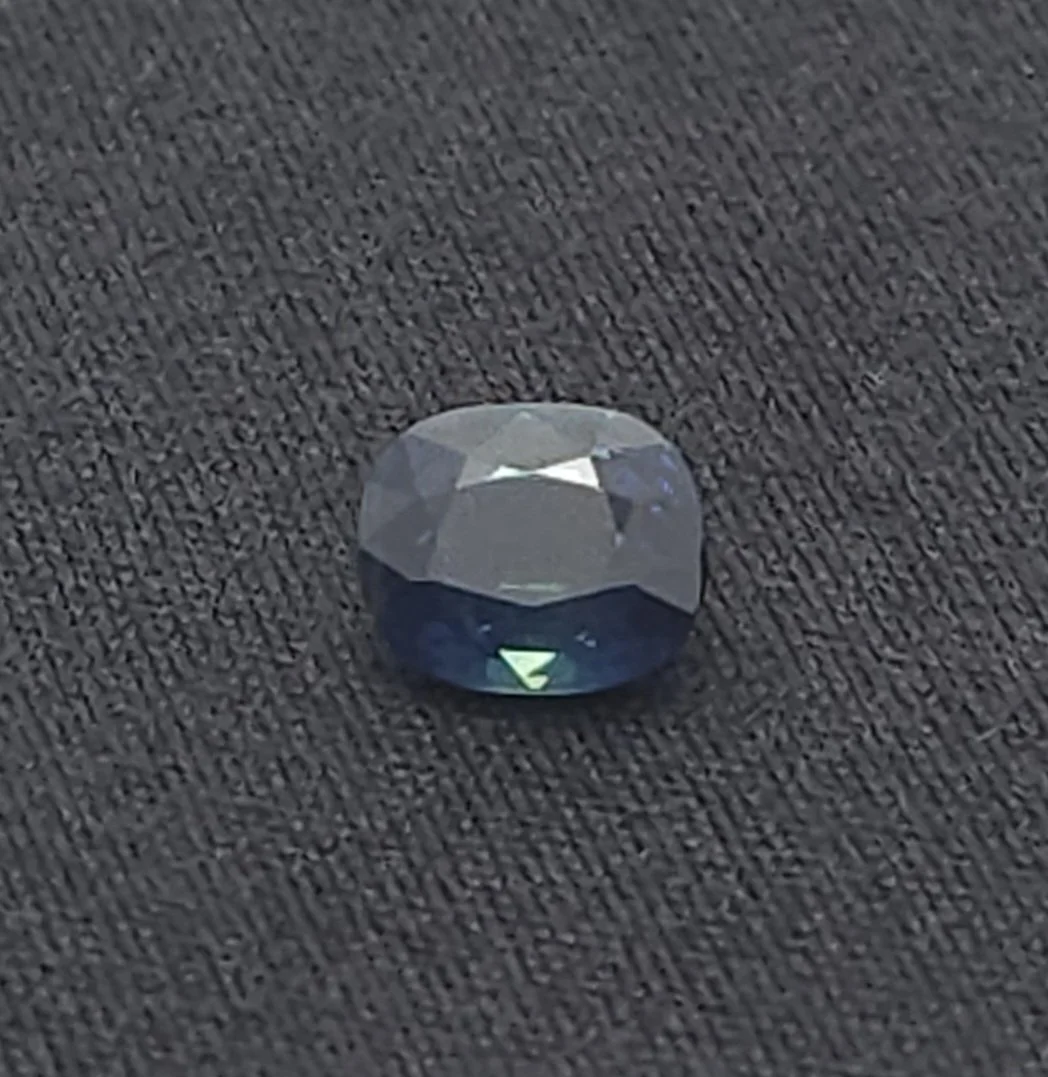 Madagascar cushion cut Teal Sapphire - 2.13ct