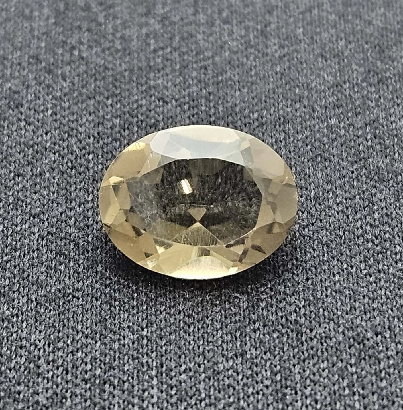 1.7 Carat Commercial Cut Smokey Quartz Gemstone