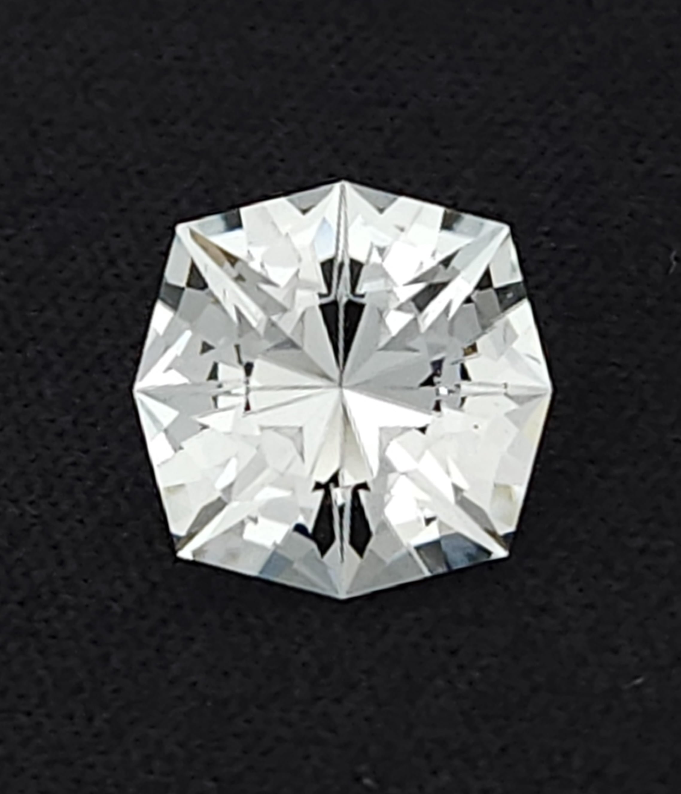 Custom Precision Faceted Natural Topaz Cushion - 4.0ct #250