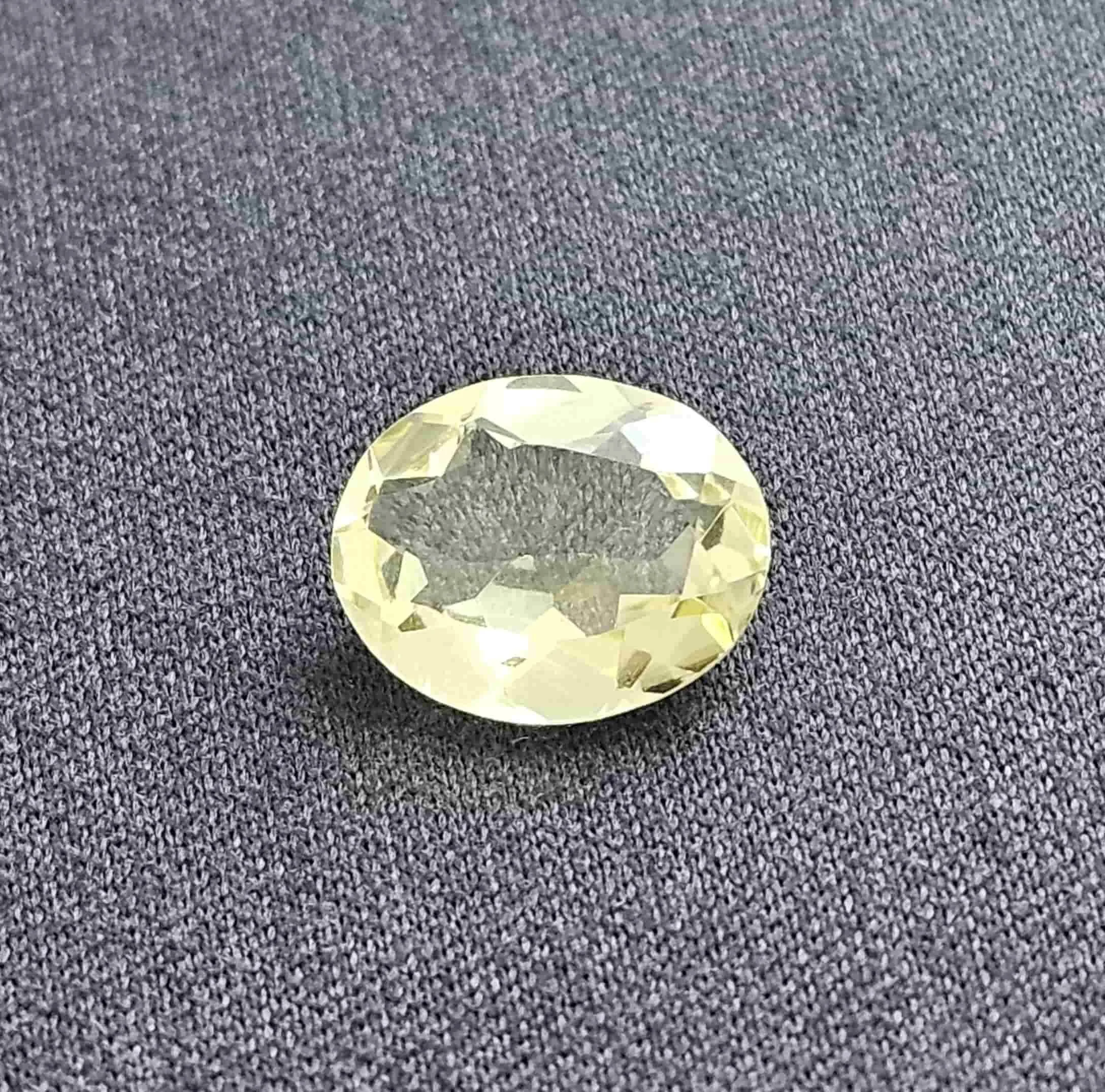 Commercial cut 2.25ct Oval Citrine Gemstone
