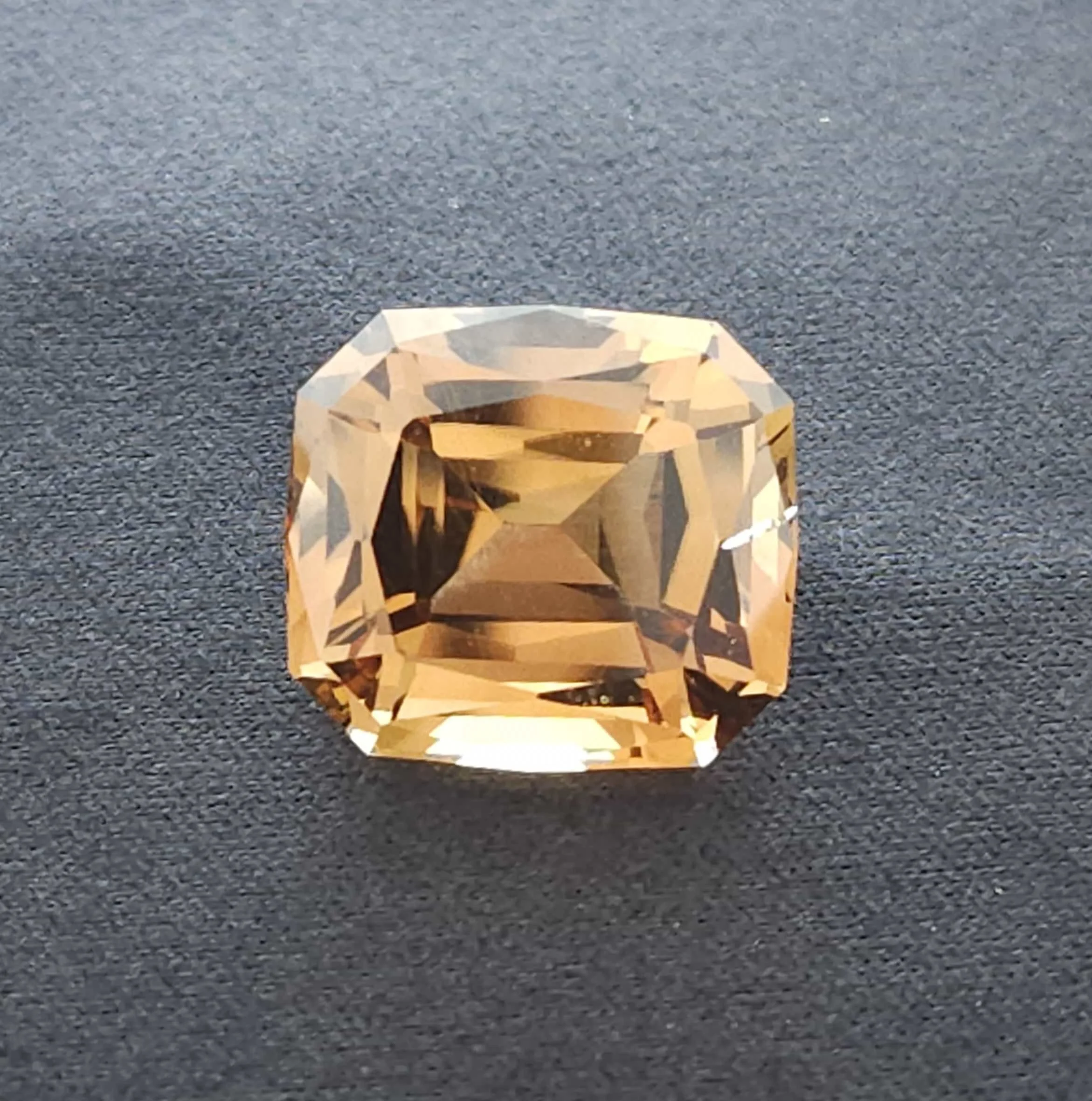 19.25-Carat Cushion Imperial Topaz