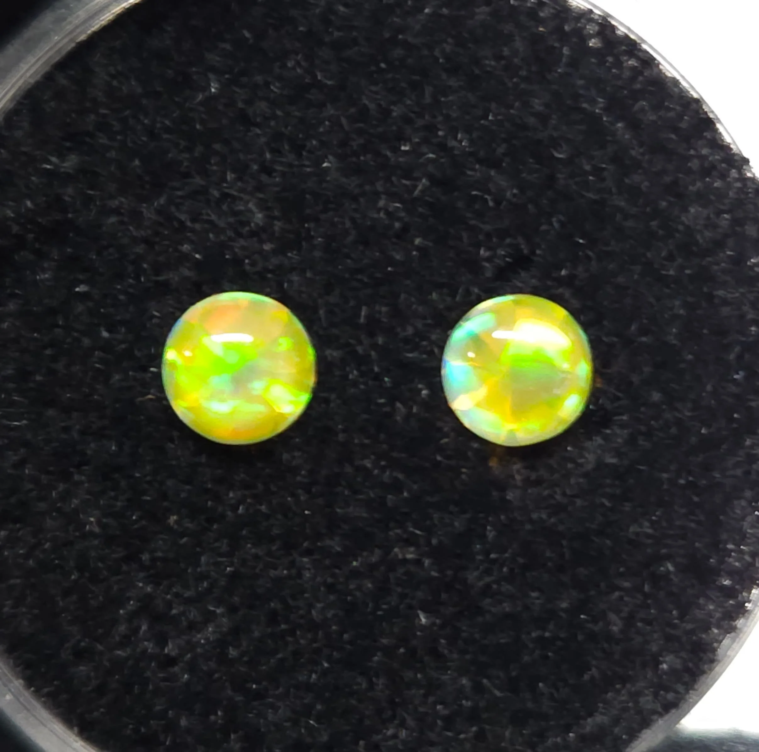 Ethiopian Opal Gems – Faceted and Cabbed