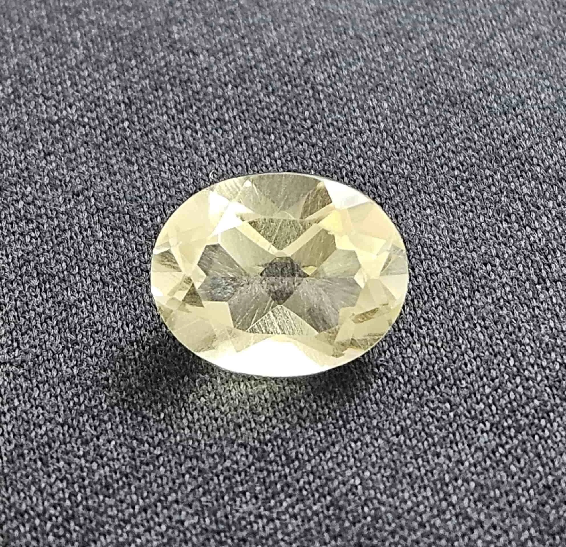 2.5ct Commercial Cut Oval Citrine