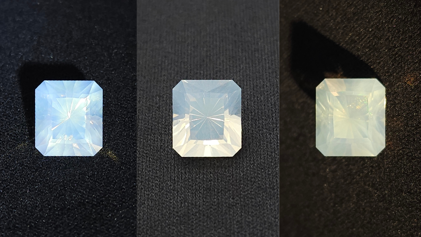 Custom Precision Faceted Opal - 2.5ct #229