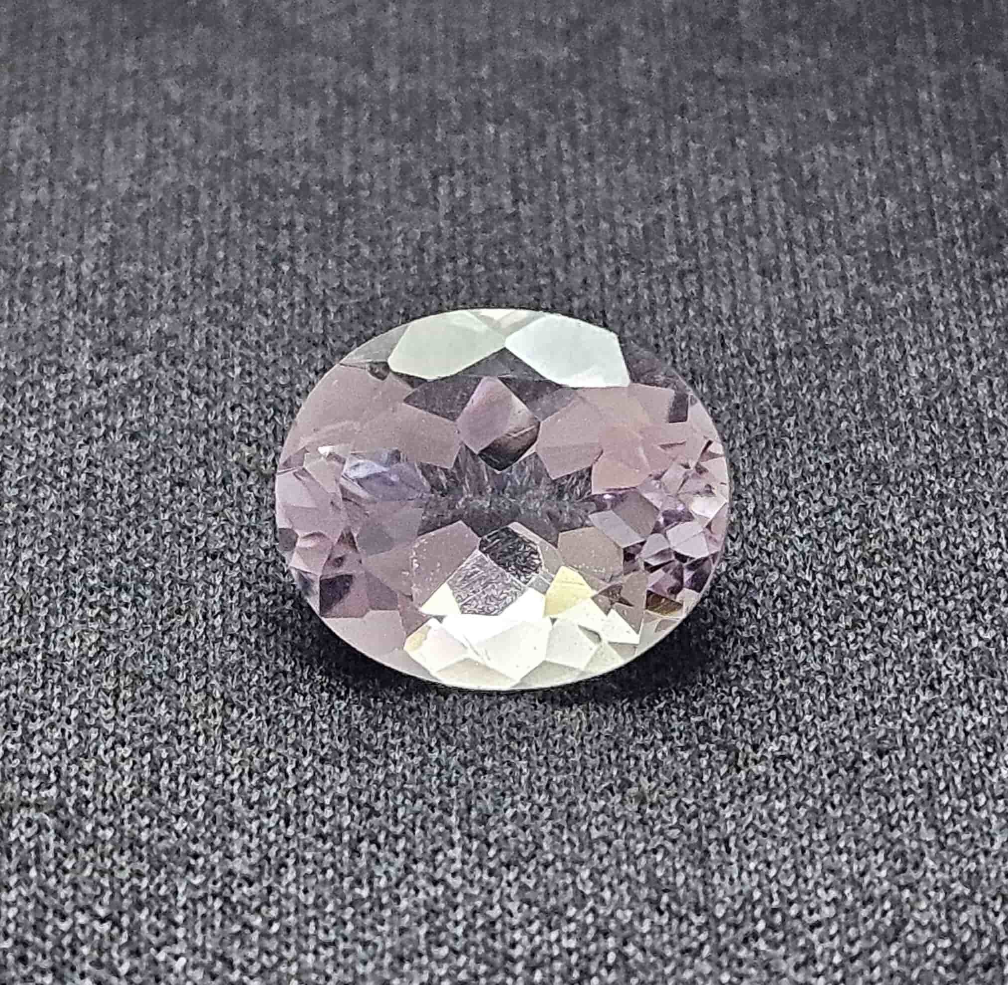 Commercial cut 3.5ct Oval Amethyst