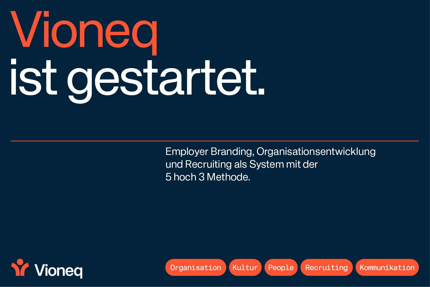 Vioneq ist gestartet.