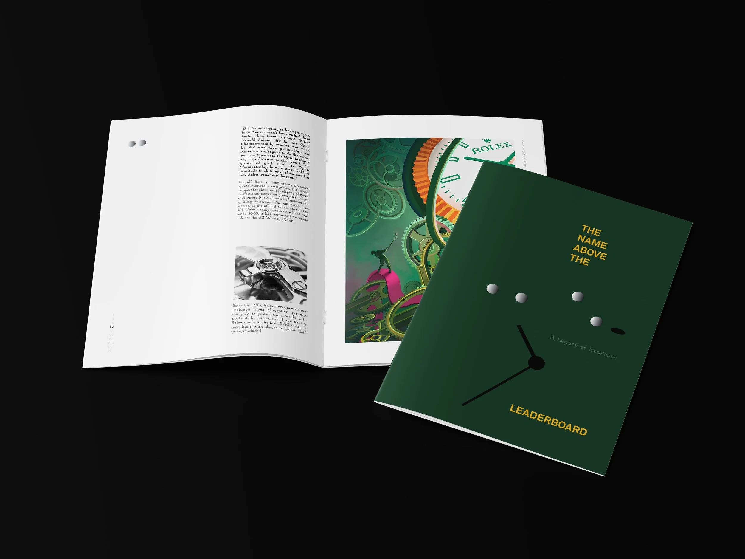 The Name Above the Leaderboard Editorial Design & Illustration