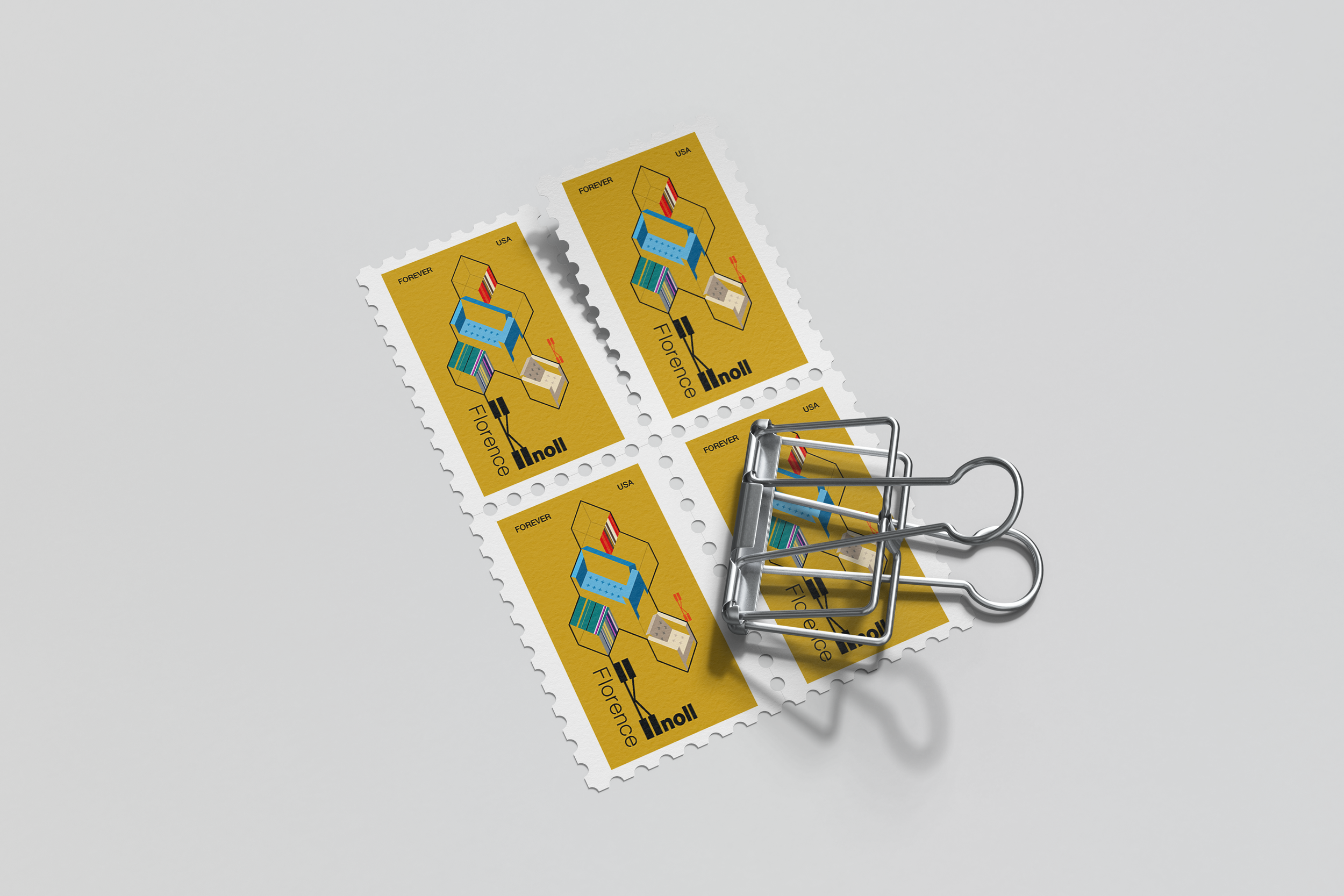 Florence Knoll Commemorative Stamp