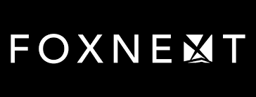Logo for Fox Next featuring the word 'FOXNEXT' with a stylized 'X' inside a square.