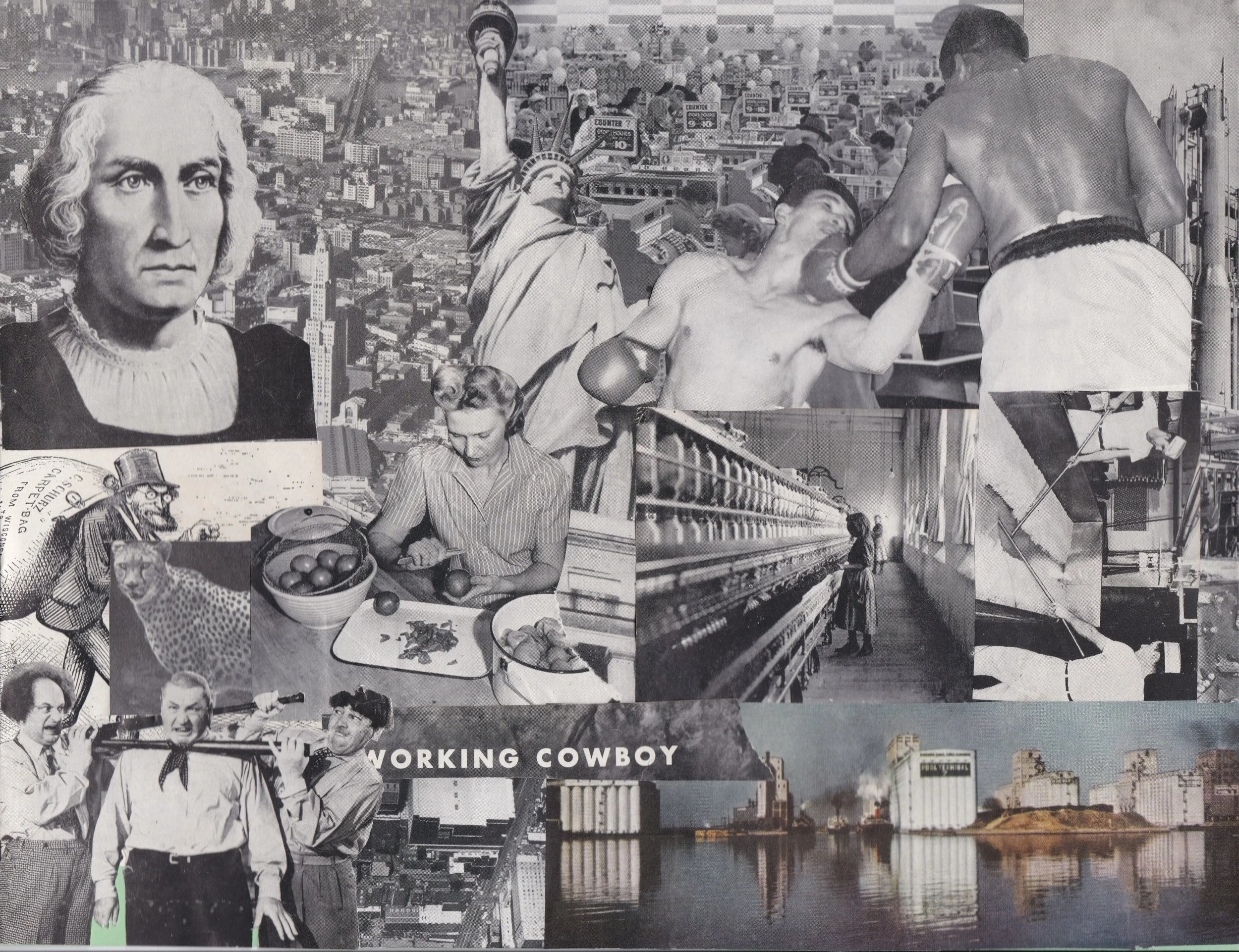 world book collage 8x11