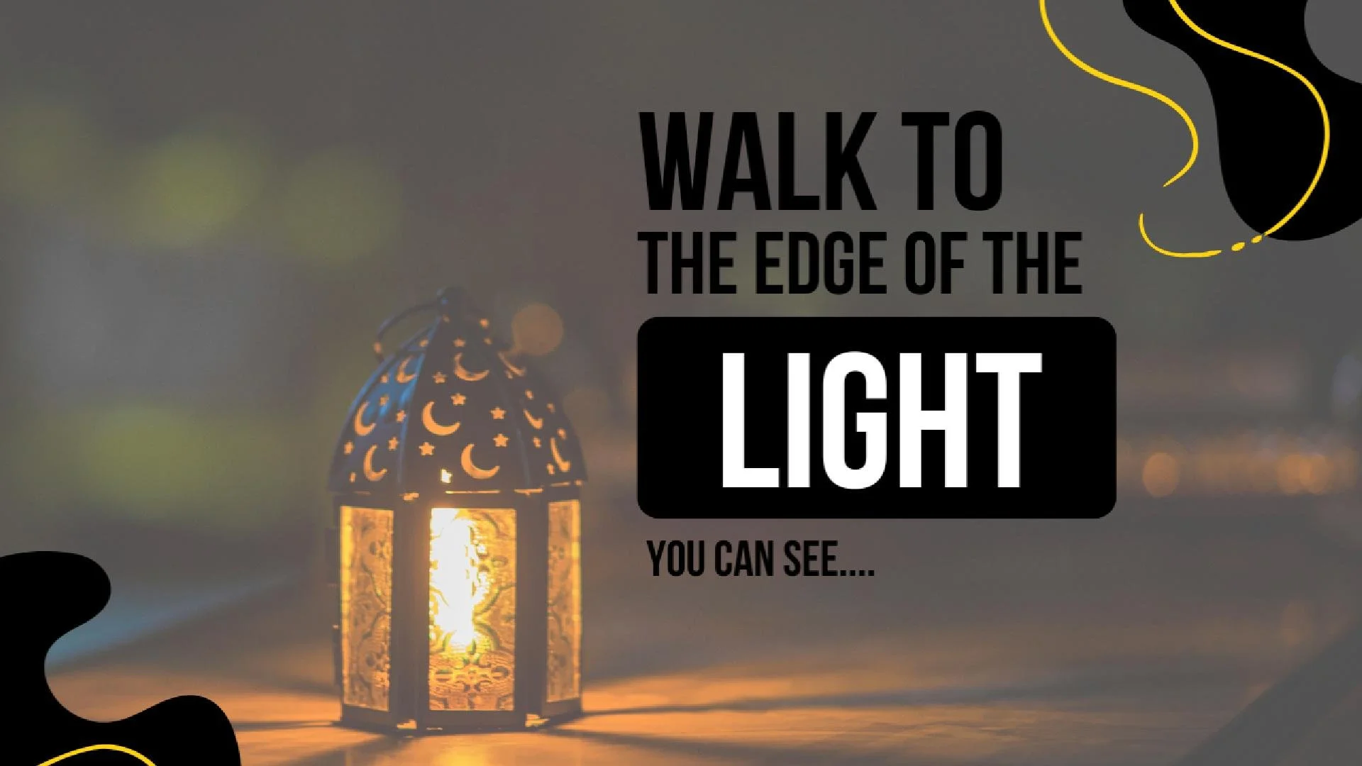Walk to the Edge of the Light You Can See: Trust, Letting Go, and Leading Yourself