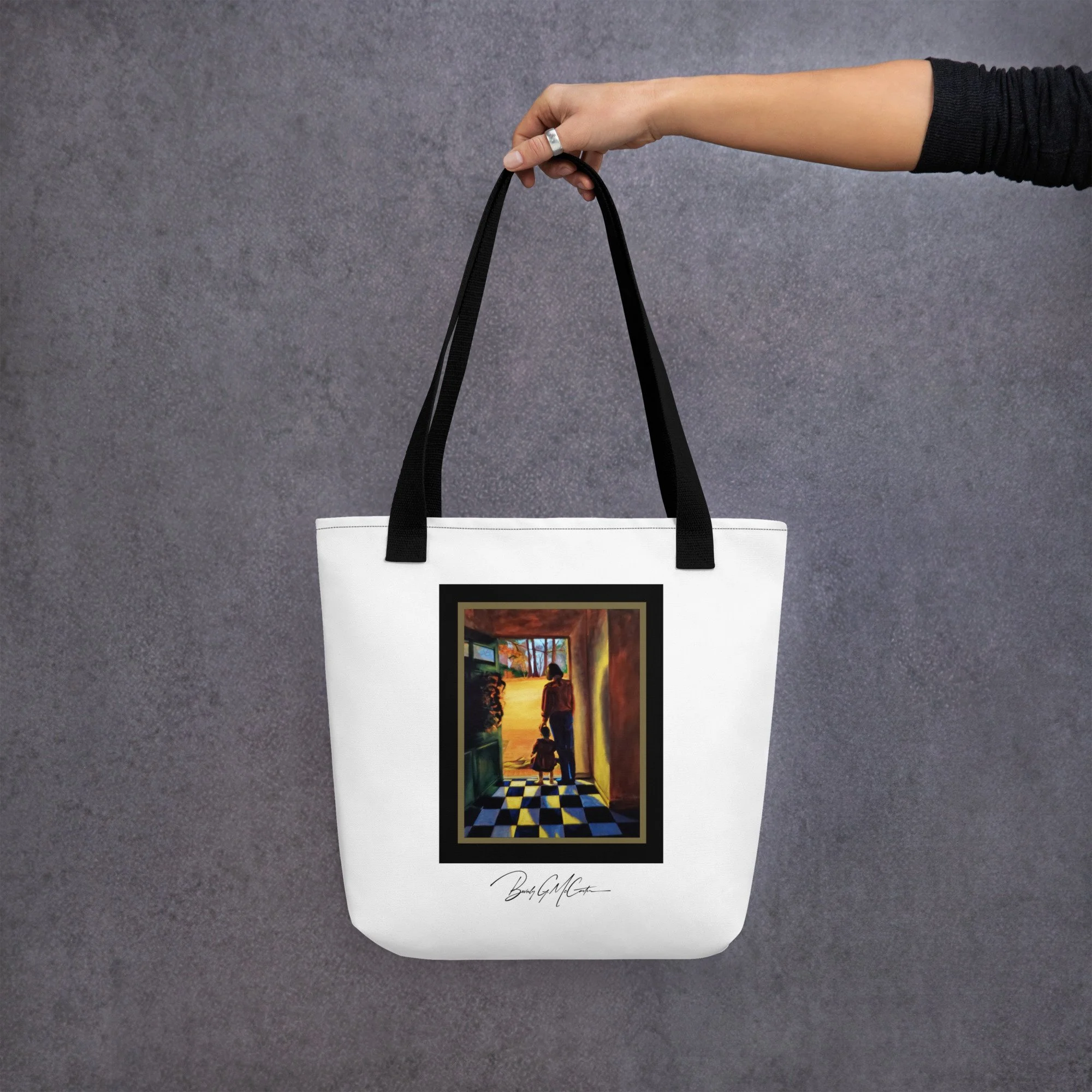 “The Delivery”_ Art Tote Bag