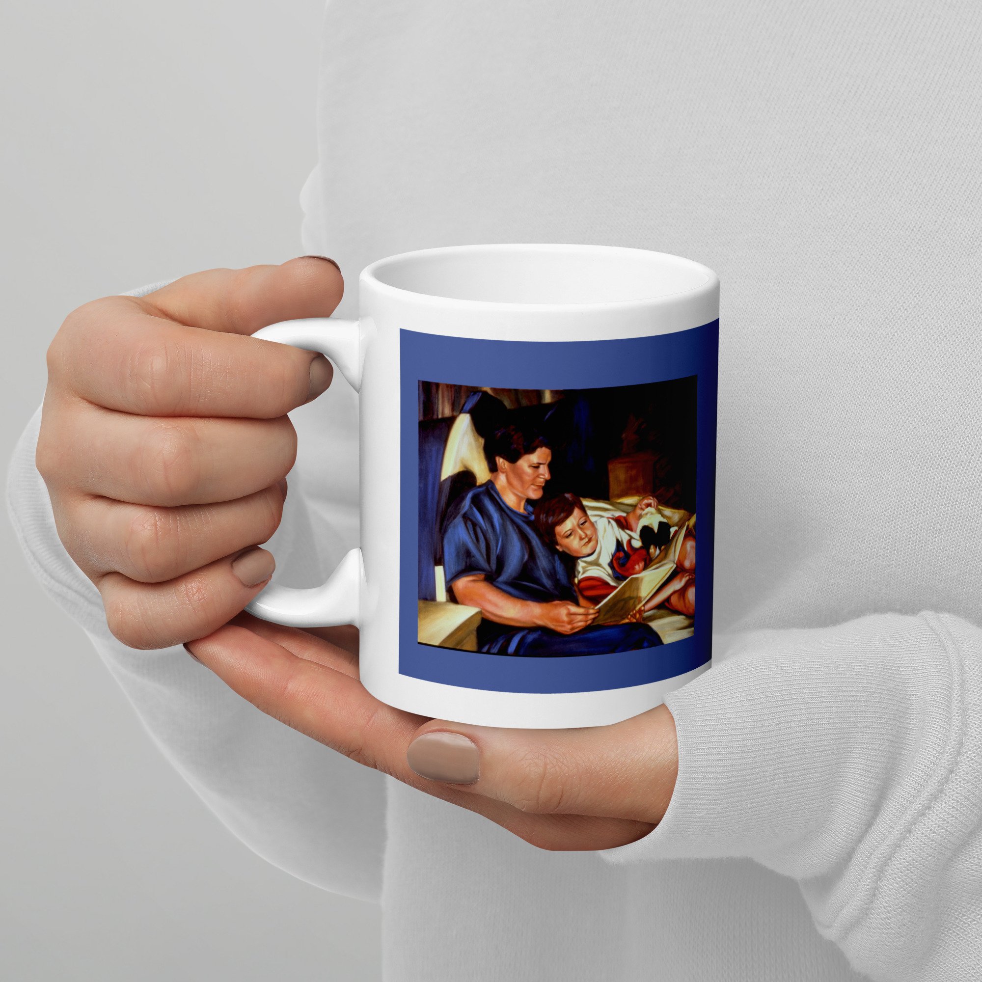 “Story Time” – Fine Art Ceramic Mug