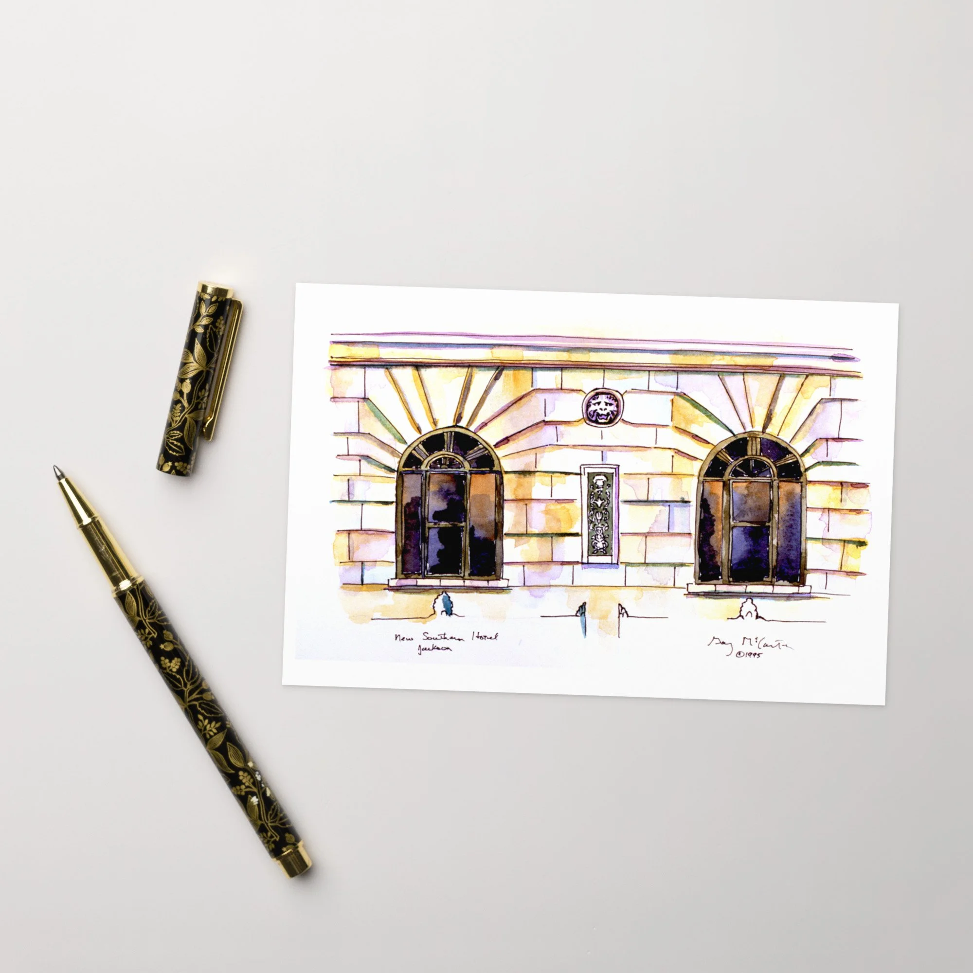 “New Southern Hotel” - Fine Art Note Cards
