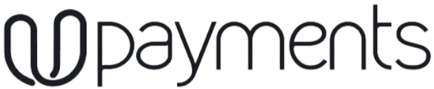 The logo for WP Payments with a stylized 'W' and the word 'payments' in black
