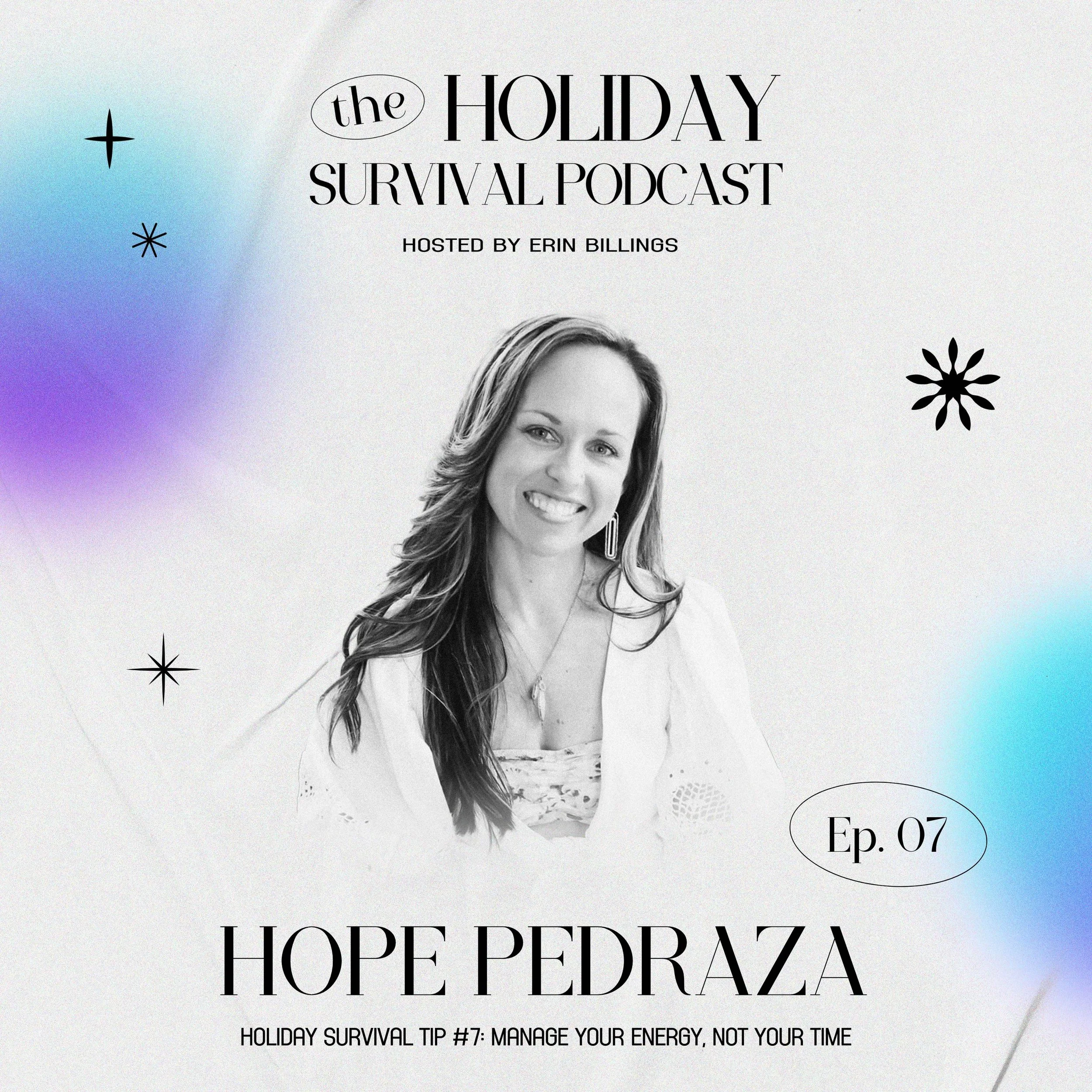 Season 1 Episode 7: Manage Your Energy, Not Your Time